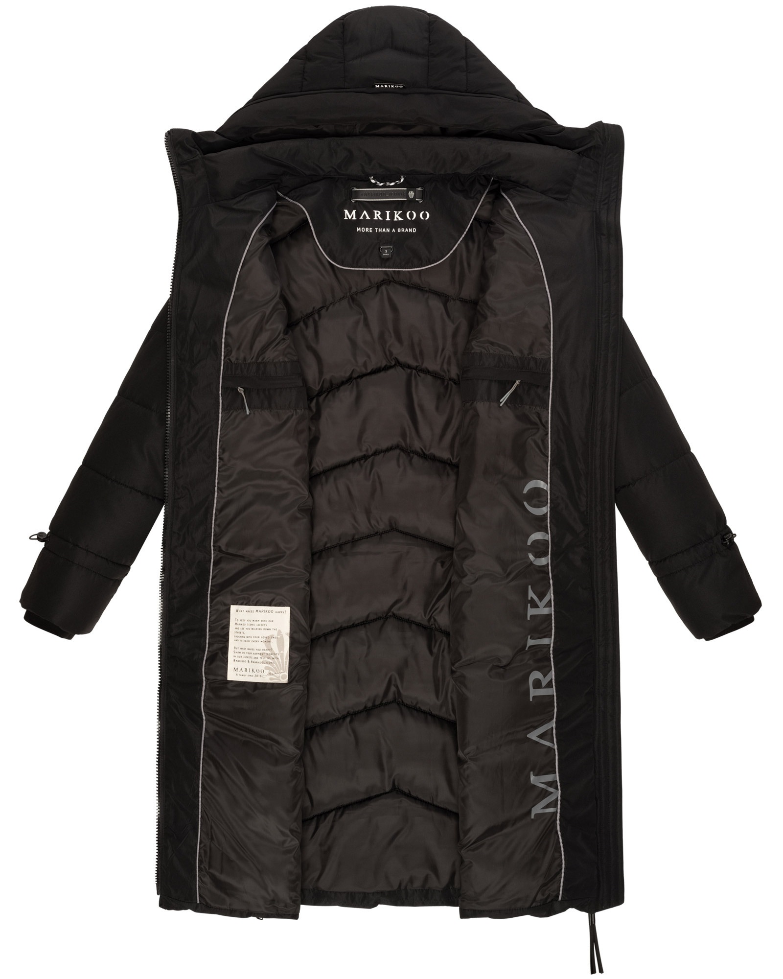 Marikoo Winterjacke »Marikoo Tomomii Damen Winter Steppjacke B984«
