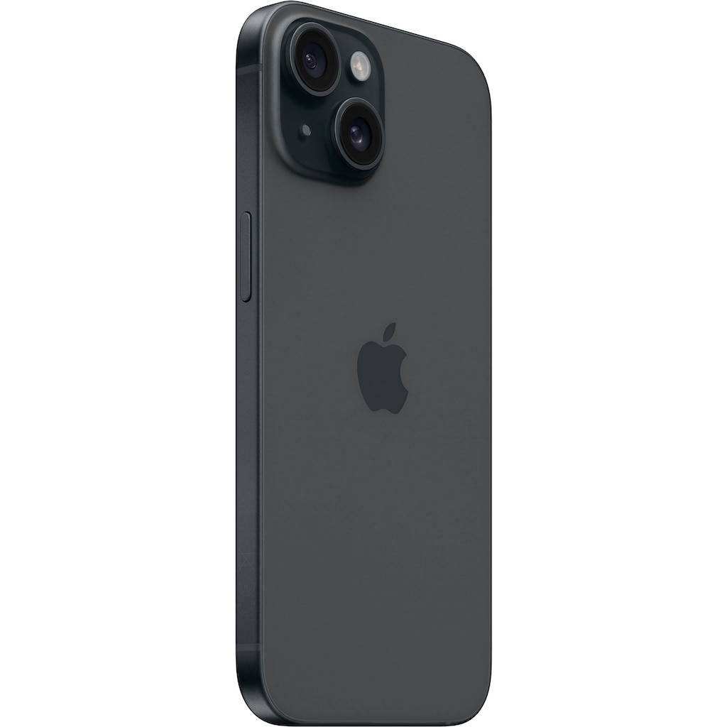 Apple Smartphone »iPhone 15 256GB«, schwarz, 15,5 cm/6,1 Zoll, 256 GB Speicherplatz, 48 MP Kamera