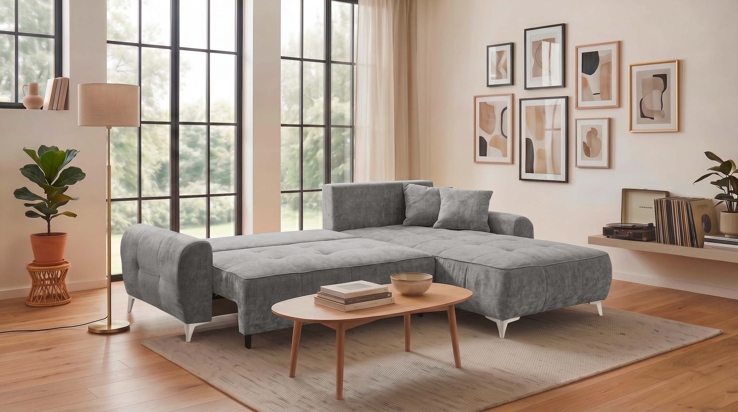 ED EXCITING DESIGN Ecksofa »Elisa«