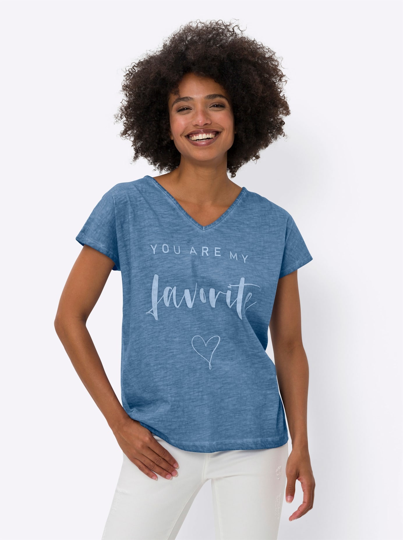 heine Kurzarmshirt »Shirt«, (1 tlg.)