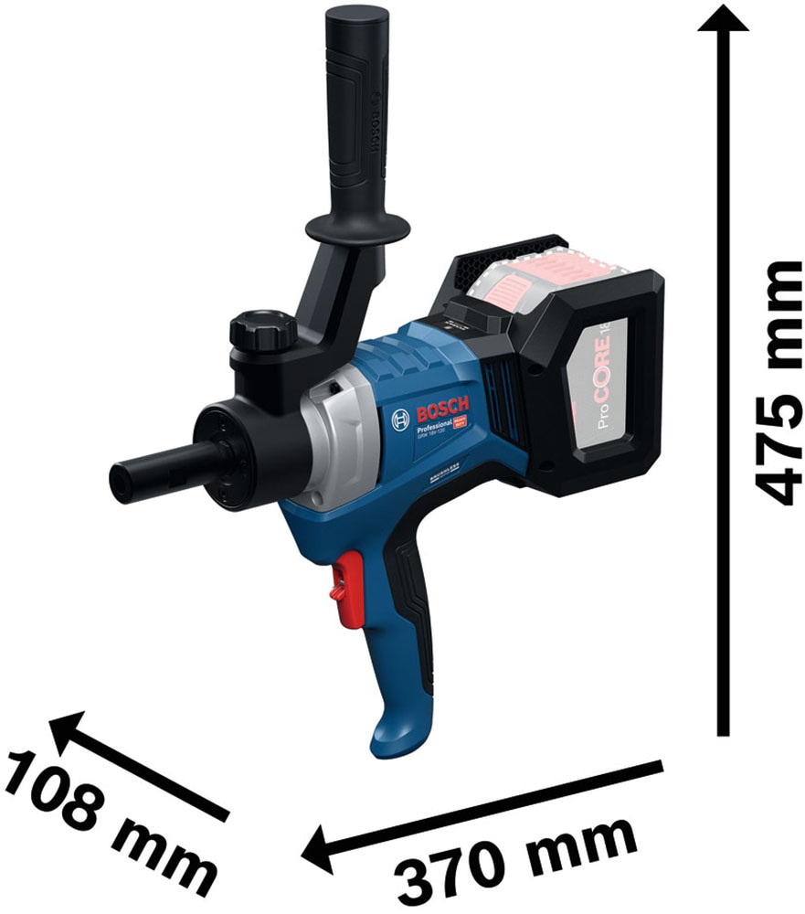 Bosch Professional Rührwerk »»GRW 18V-120««, ohne Akku, ohne Ladegerät