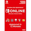 Nintendo Switch Konsolen-Set, inkl. Mario Kart 8 + Booster-Streckenpass + Mitgliedschaft Nintendo Switch Online