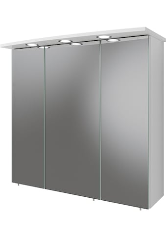 Spiegelschrank »Quickset 316 Badschrank, 3 Spiegeltüren, 6 Einlegeböden, 75 cm breit«