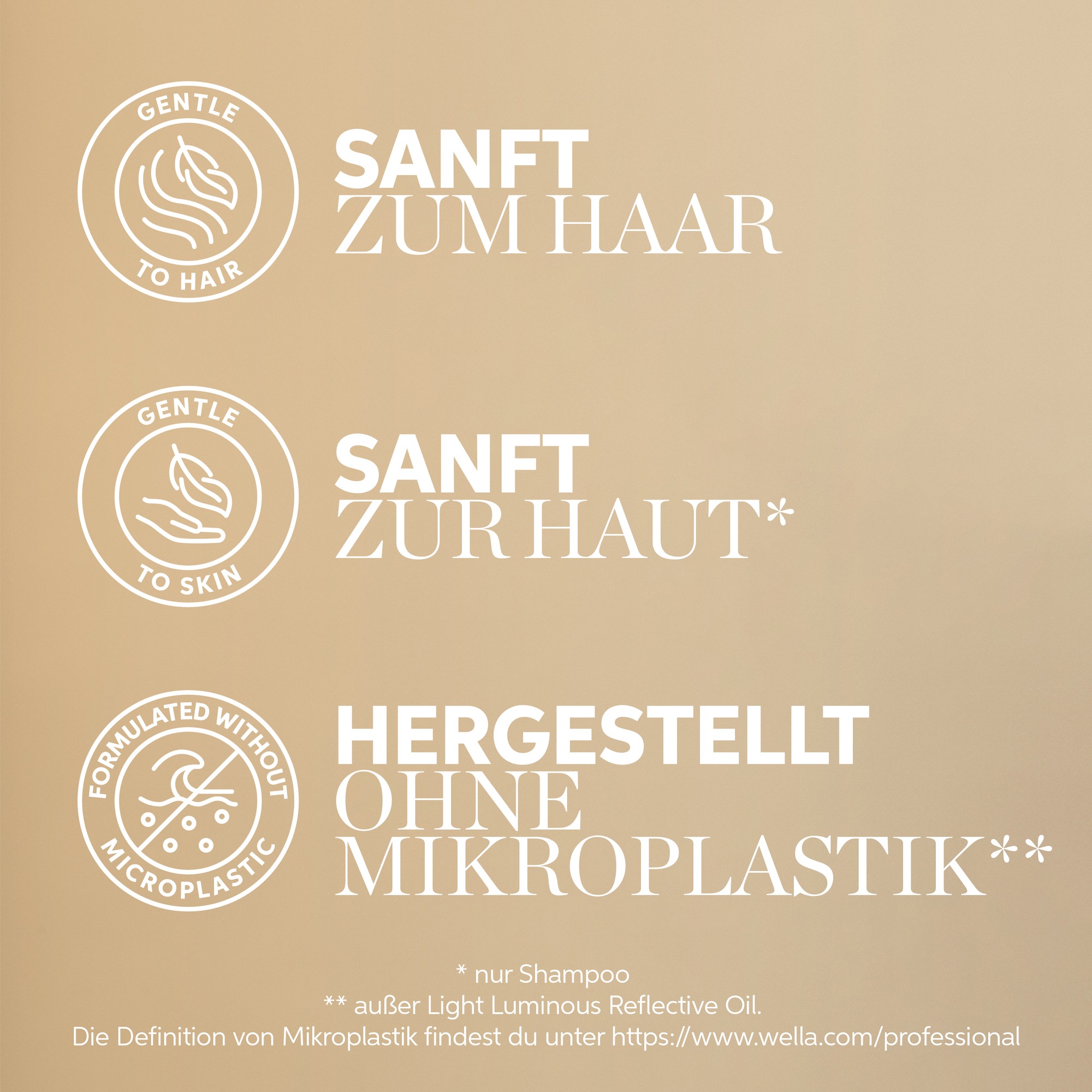 Wella Professionals Haarshampoo »Oil Reflections Shampoo« pflanzliche Inhaltsstoffe, langanhaltende Feuchtigkeit, weiches Haar