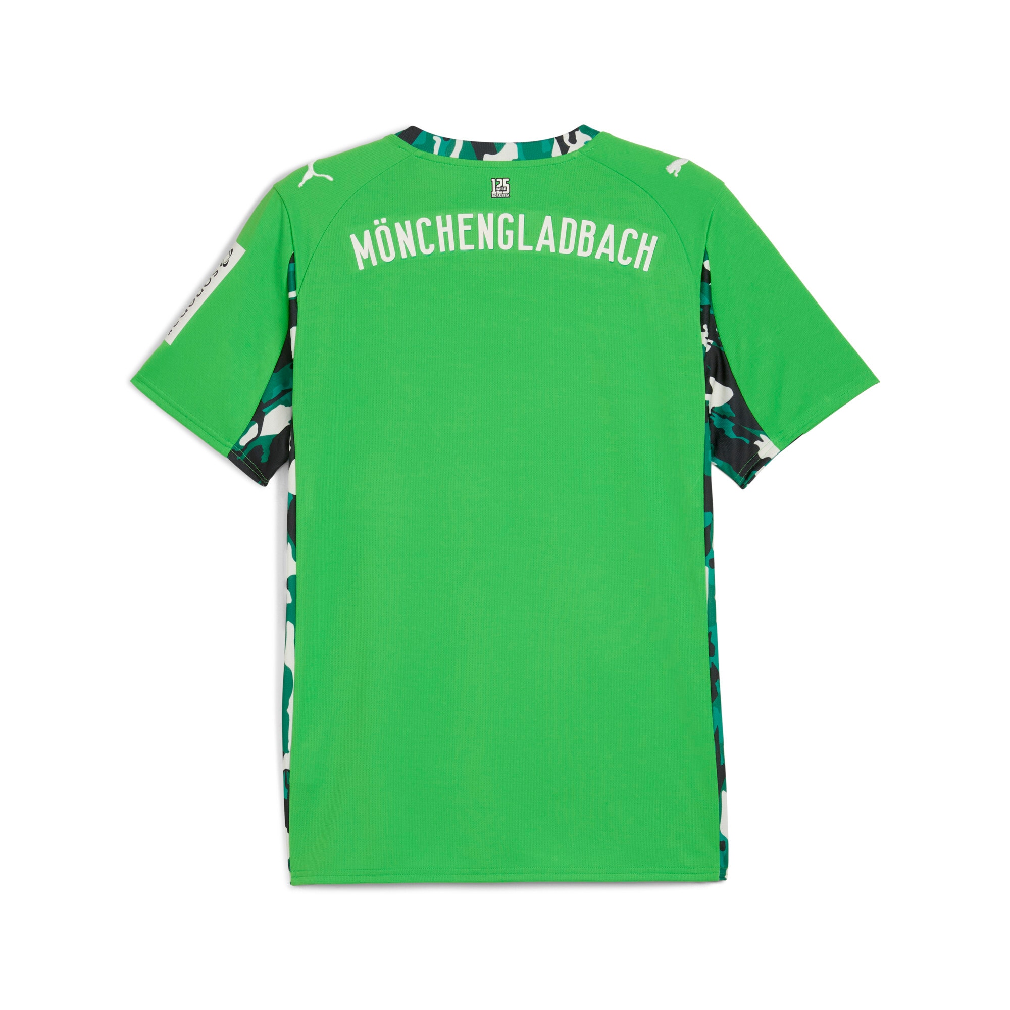 PUMA Fußballtrikot »BMG AWAY JERSEY REPLICA« sportliche Schnittform, für Fußball, mit Print-Applikationen