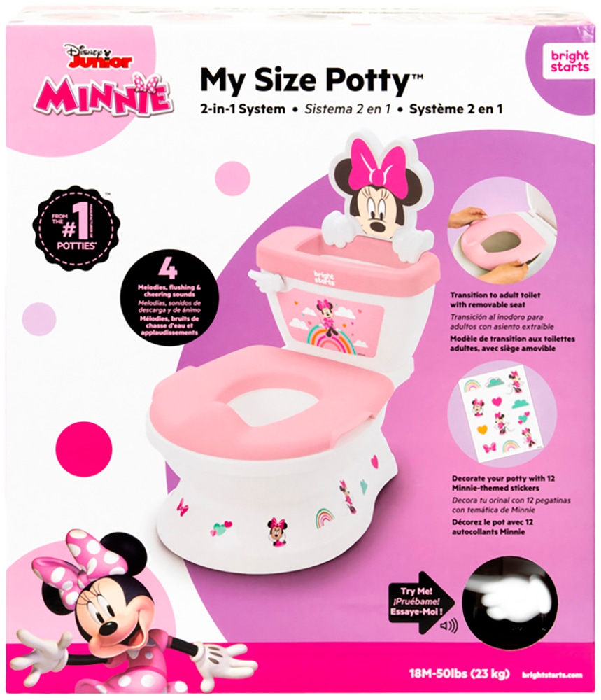 Bright Starts Toilettentrainer »My Size Potty - Diseny Minnie Maus« mit Sound