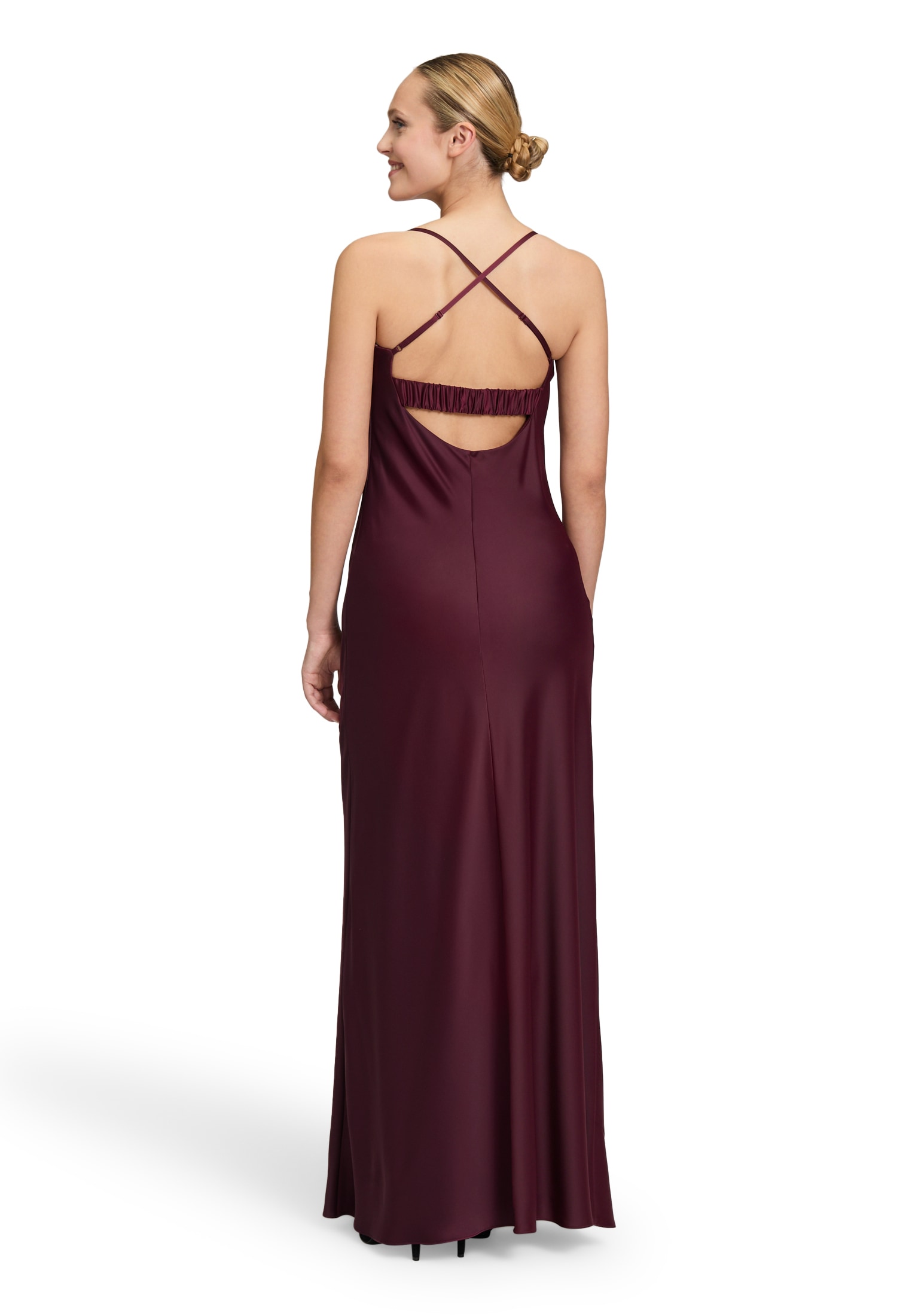 Vera Mont Abendkleid »Abendkleid mit Wasserfallausschnitt«
