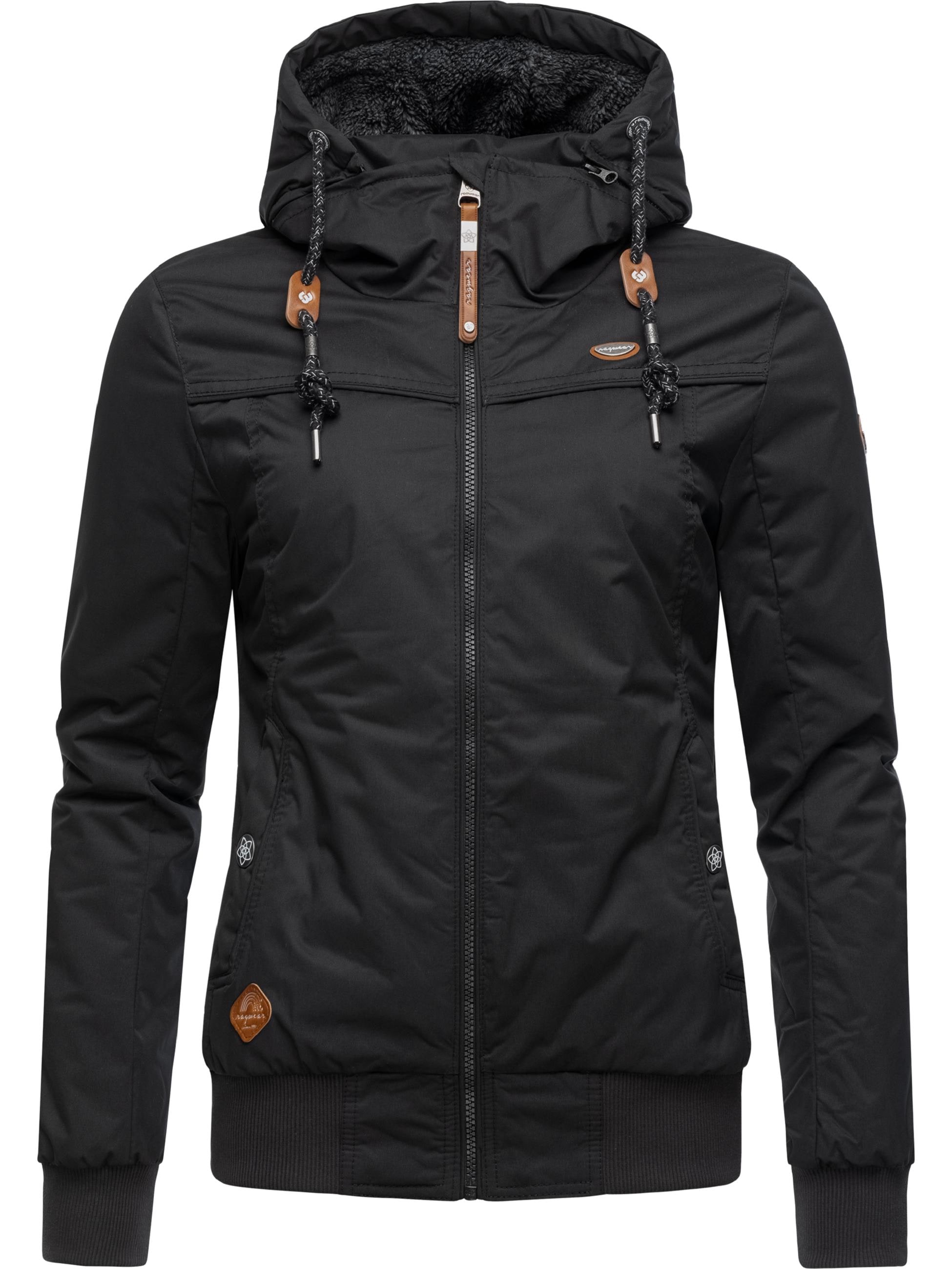 Ragwear Winterjacke »Winterjacke Jotty Winter« mit Kapuze stylische Outdoorjacke mit abnehmbarer Kapuze