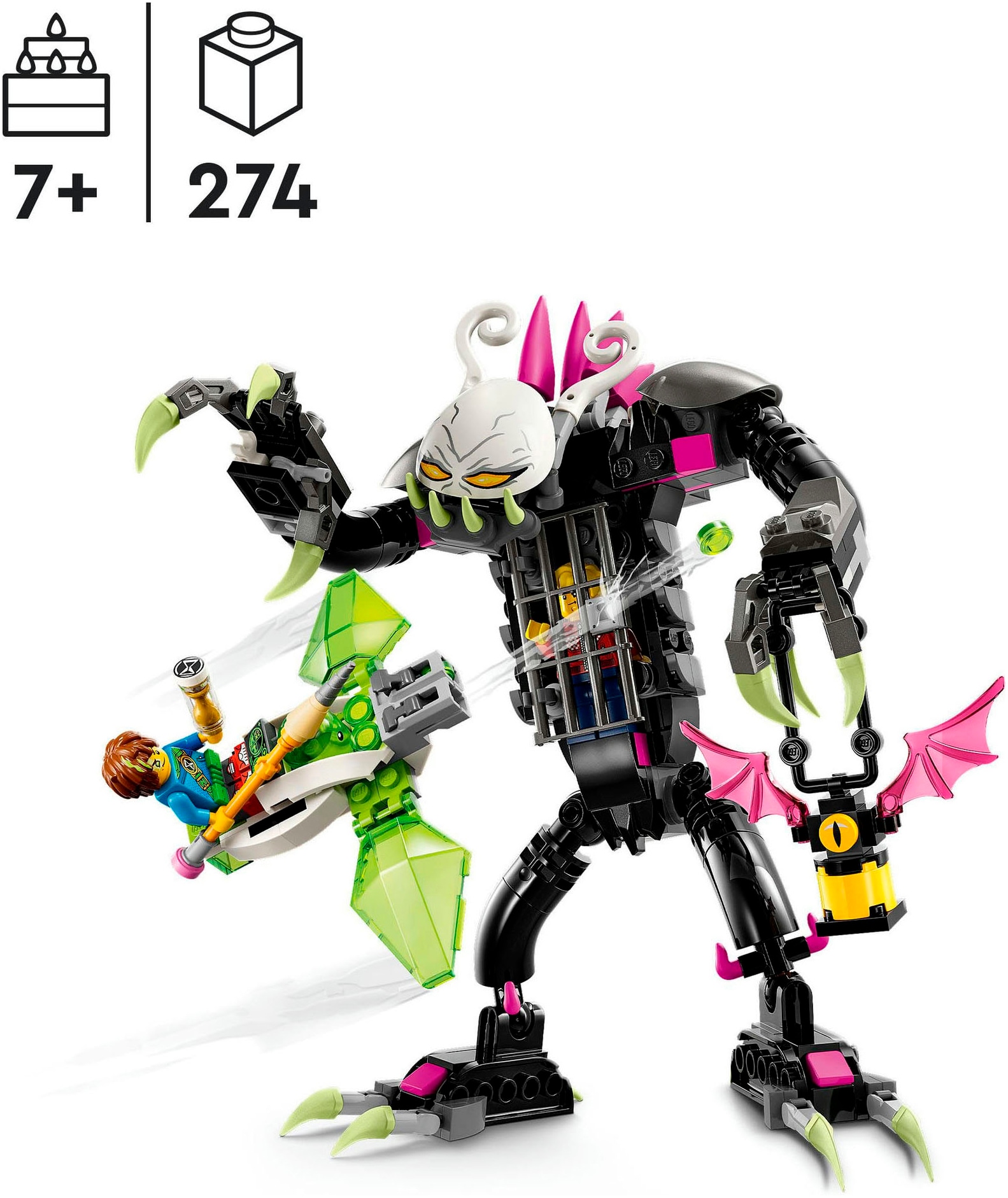 LEGO® Konstruktionsspielsteine »Der Albwärter (71455), LEGO® DREAMZzz™«, (274 St.), Made in Europe
