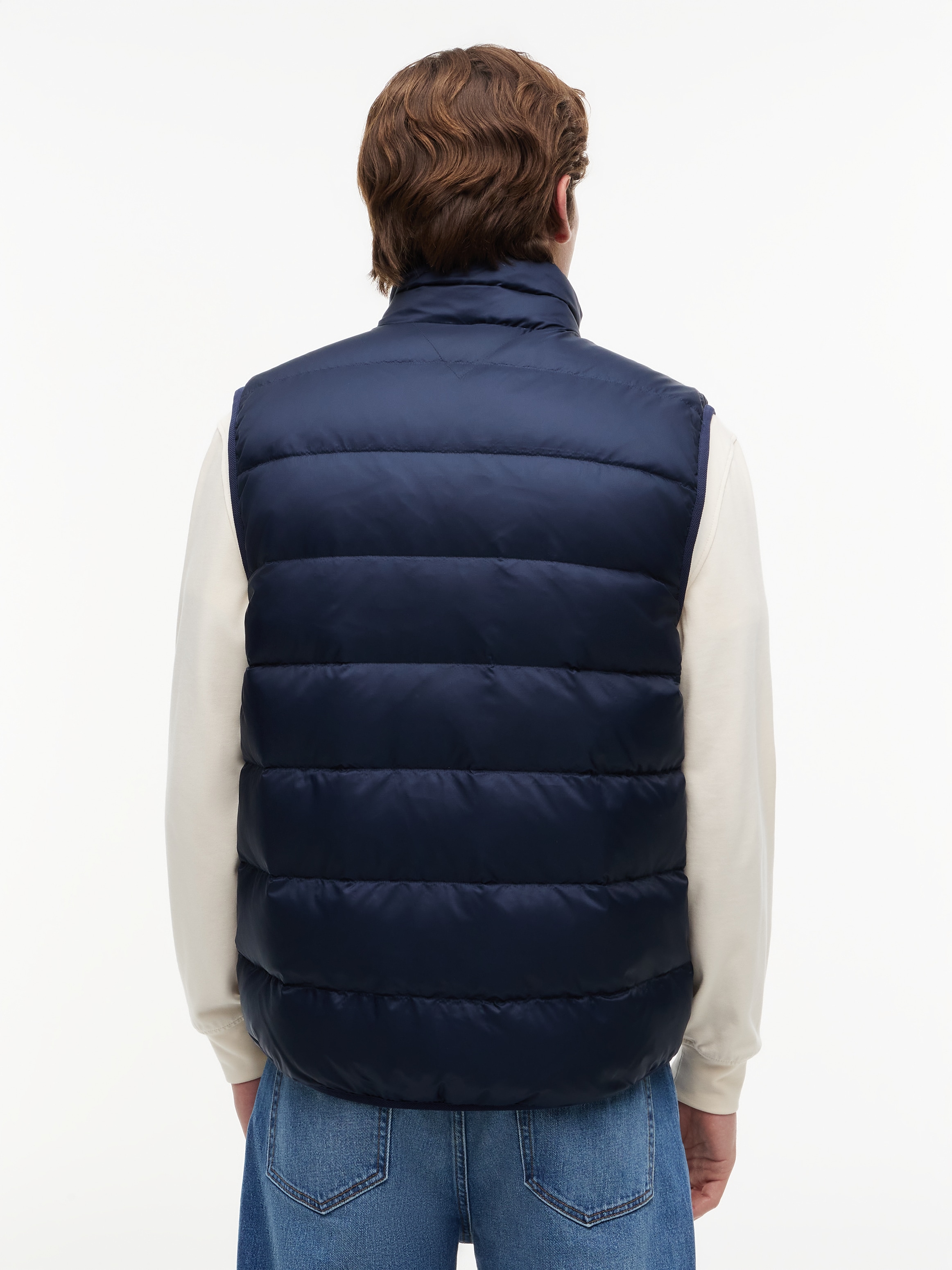 Tommy Jeans Daunenweste »TJM LIGHT DOWN PACKABLE VEST« Regular fit mit Stehkragen