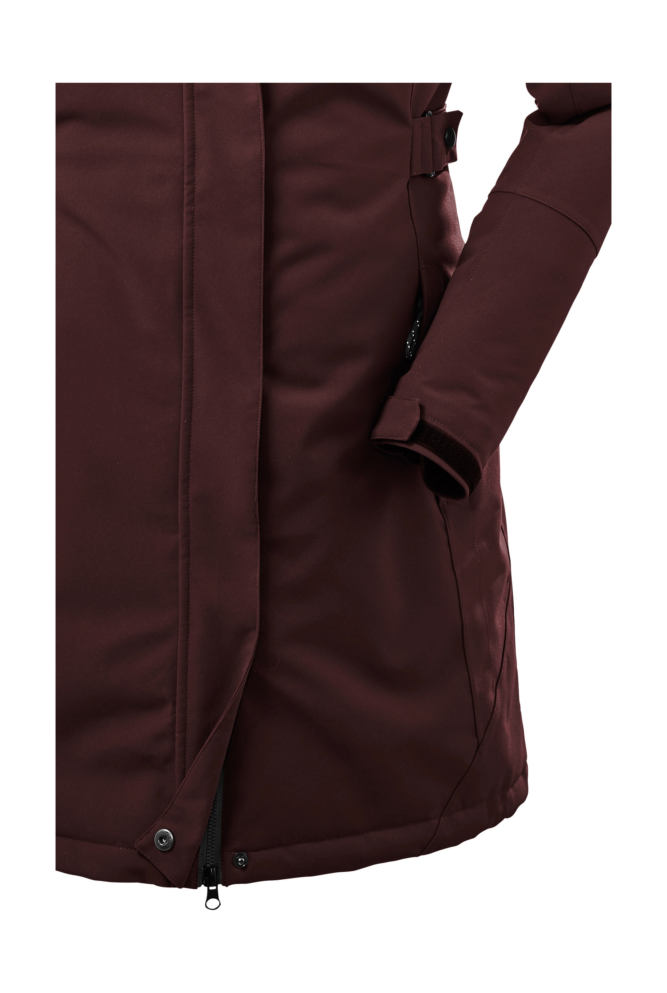 Killtec Parka »KOW 165 WMN PRK«, Wasser- und winddichter Parka mit Teddyfleece und abnehmbarer Kapuze