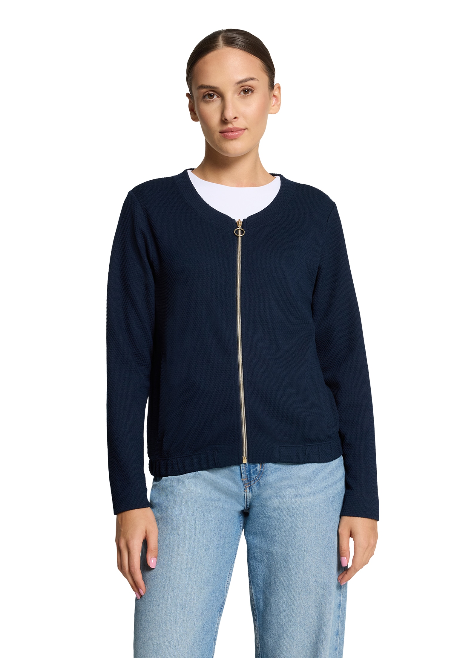 Betty Barclay Sweatshirt »Shirtjacke mit Struktur«