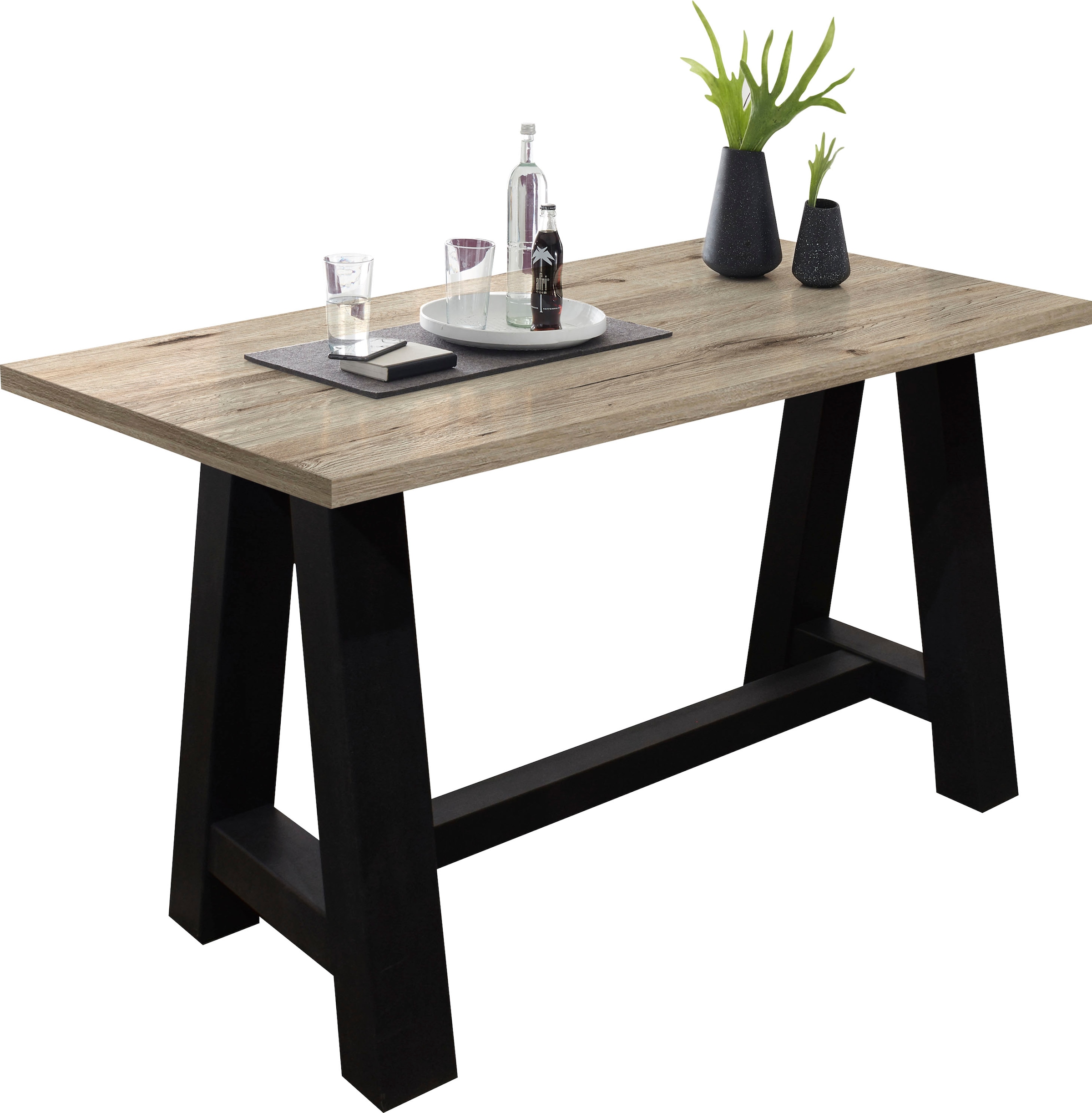 Mäusbacher Bartisch Gestell in A-Form (Breite 120, 140  oder 160 cm)