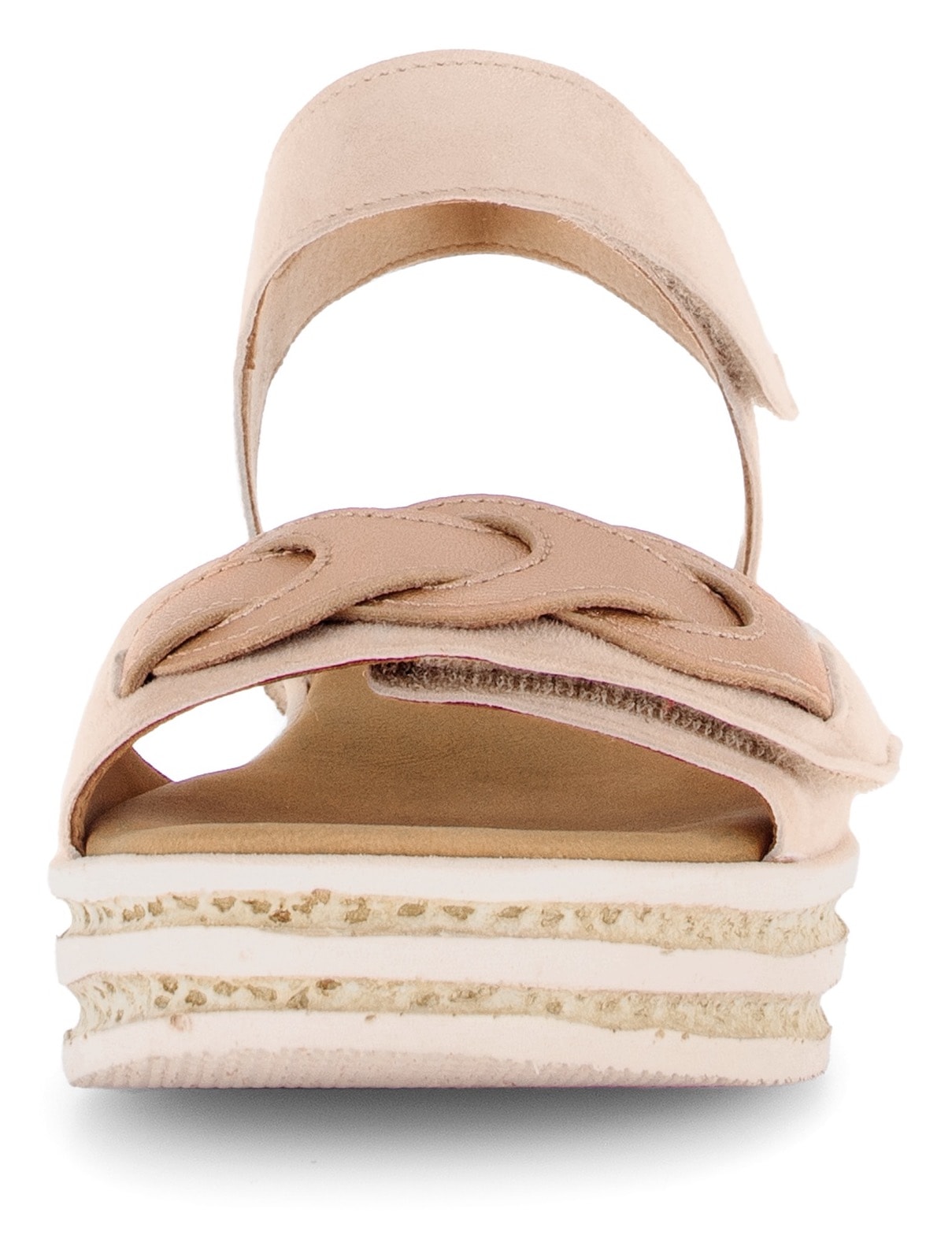 Gabor Keilsandalette, Sommerschuh, Riemchensandale mit praktischen Klettverschlüssen