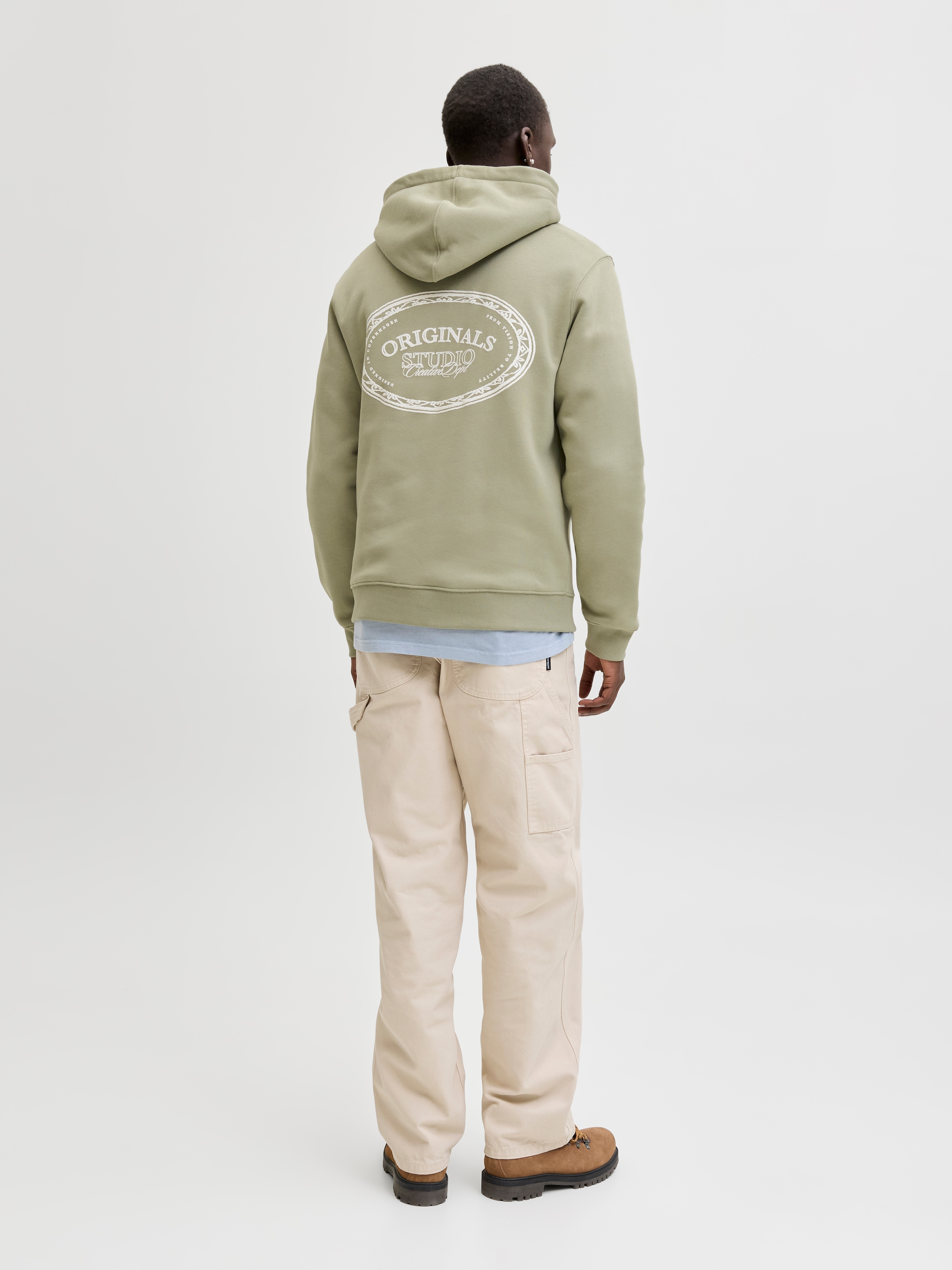 Jack & Jones Kapuzensweatshirt »JORGREENE BRANDING SWEAT HOOD CH«
