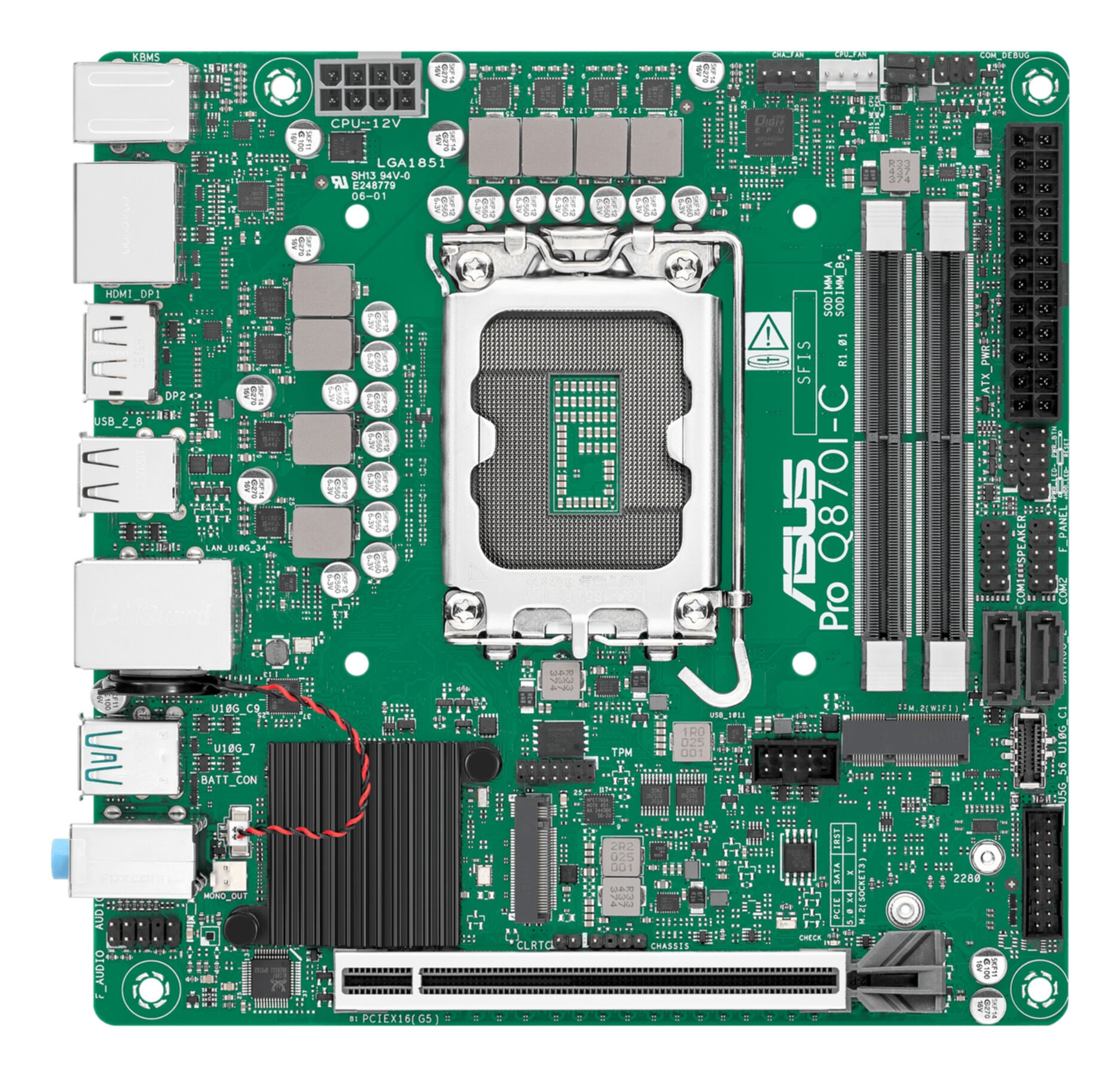 Asus Mainboard »PRO Q870I-C-CSM«