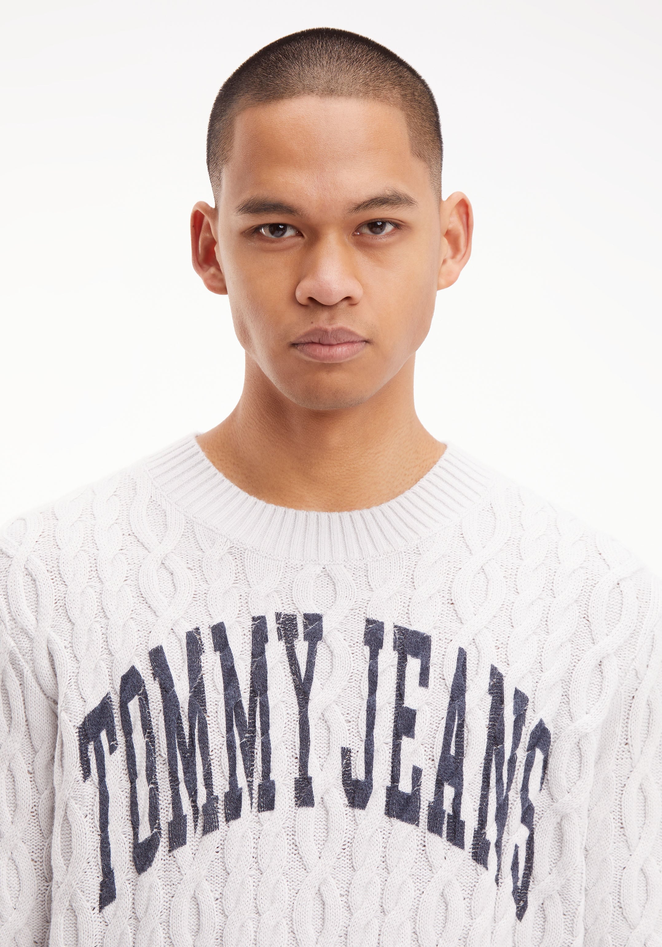 Tommy Jeans Strickpullover »TJM RLXD COLLEGIATE SWEATER«