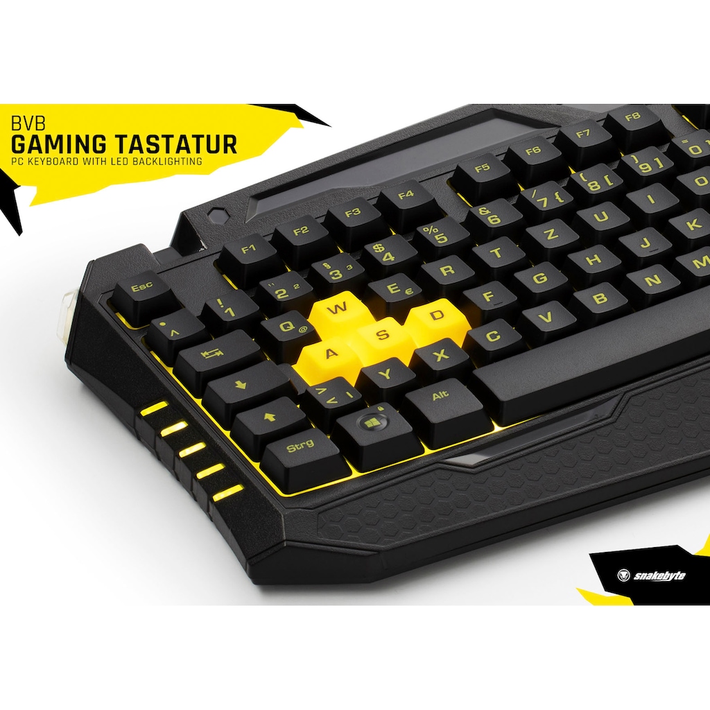 Snakebyte Tastatur »BVB PC-Gaming Tastatur«