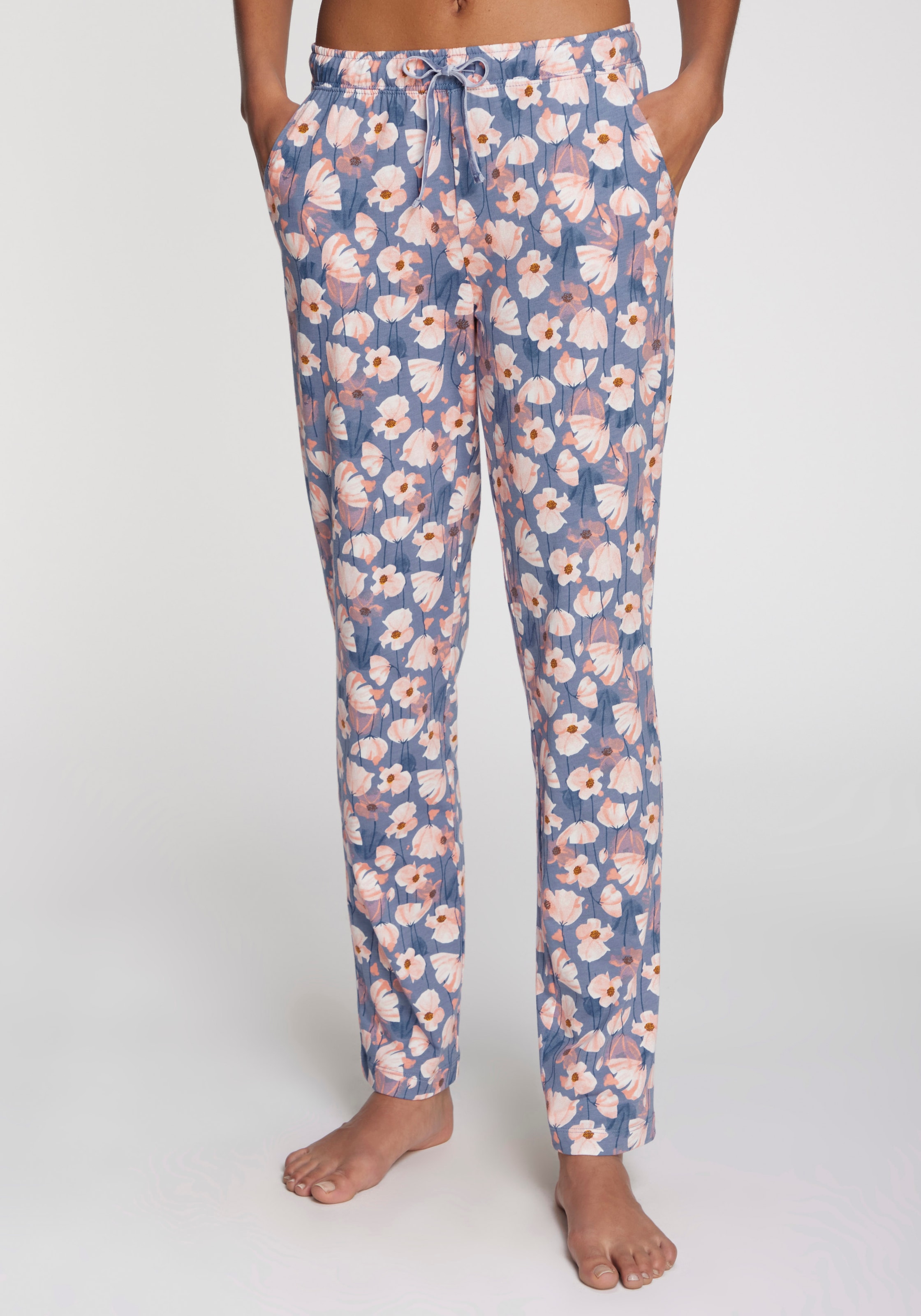 Vivance Dreams Pyjamahose  mit Schönem Allover-Muster