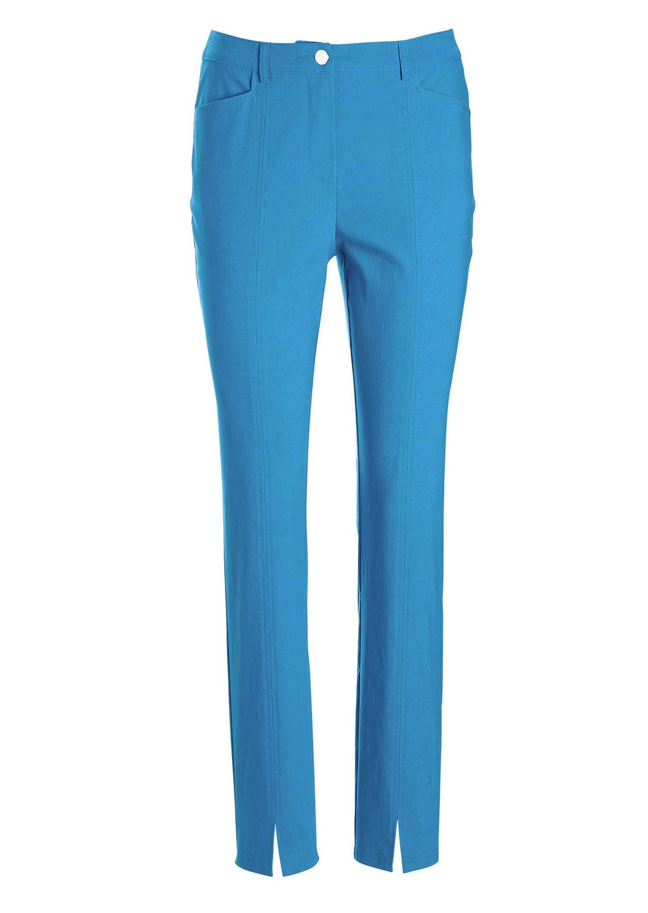 GOLDNER Stoffhose »Kurzgröße Elegante Hose LOUISA mit Formbund«