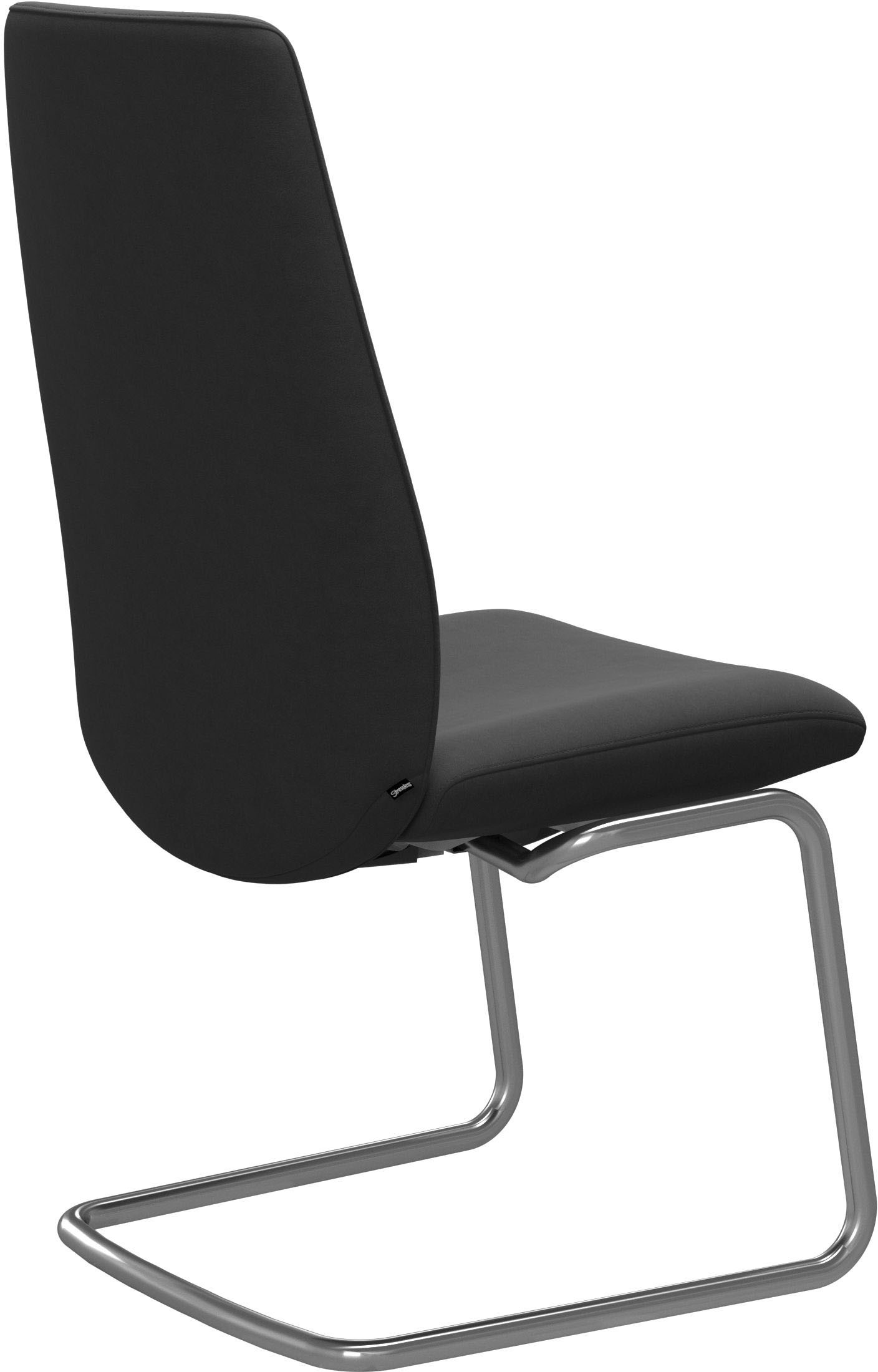 Stressless® Polsterstuhl »Laurel«, Microfaser DINAMICA, High Back, Größe L, mit Beinen aus Stahl in Chrom matt
