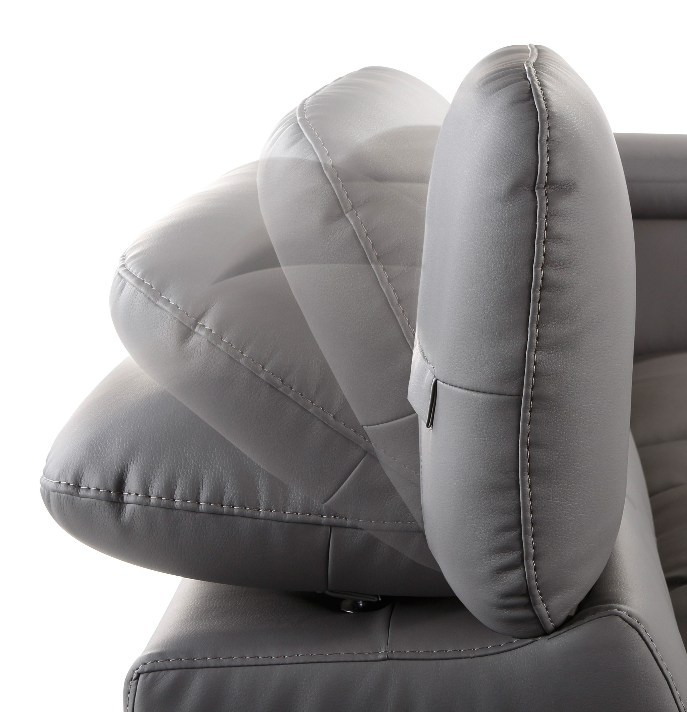 COTTA Ecksofa »Chef L-Form«, mit Kopfteilverstellung, wahlweise mit Bettfunktion