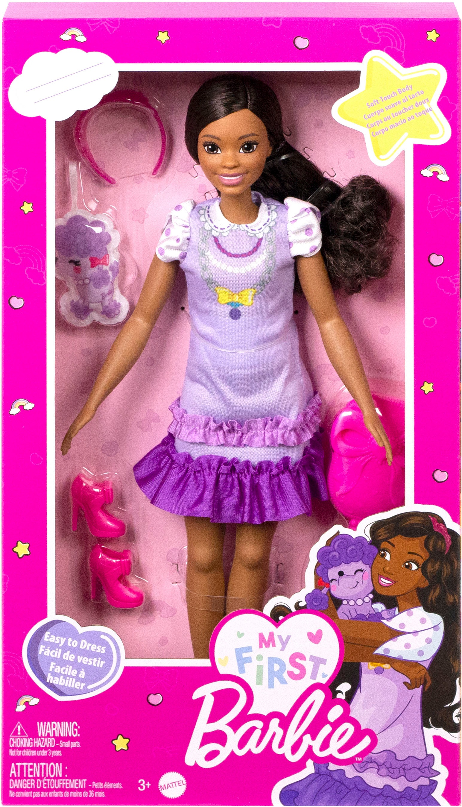 Barbie Anziehpuppe »My First Barbie, Brooklyn«, Größe ca. 34 cm