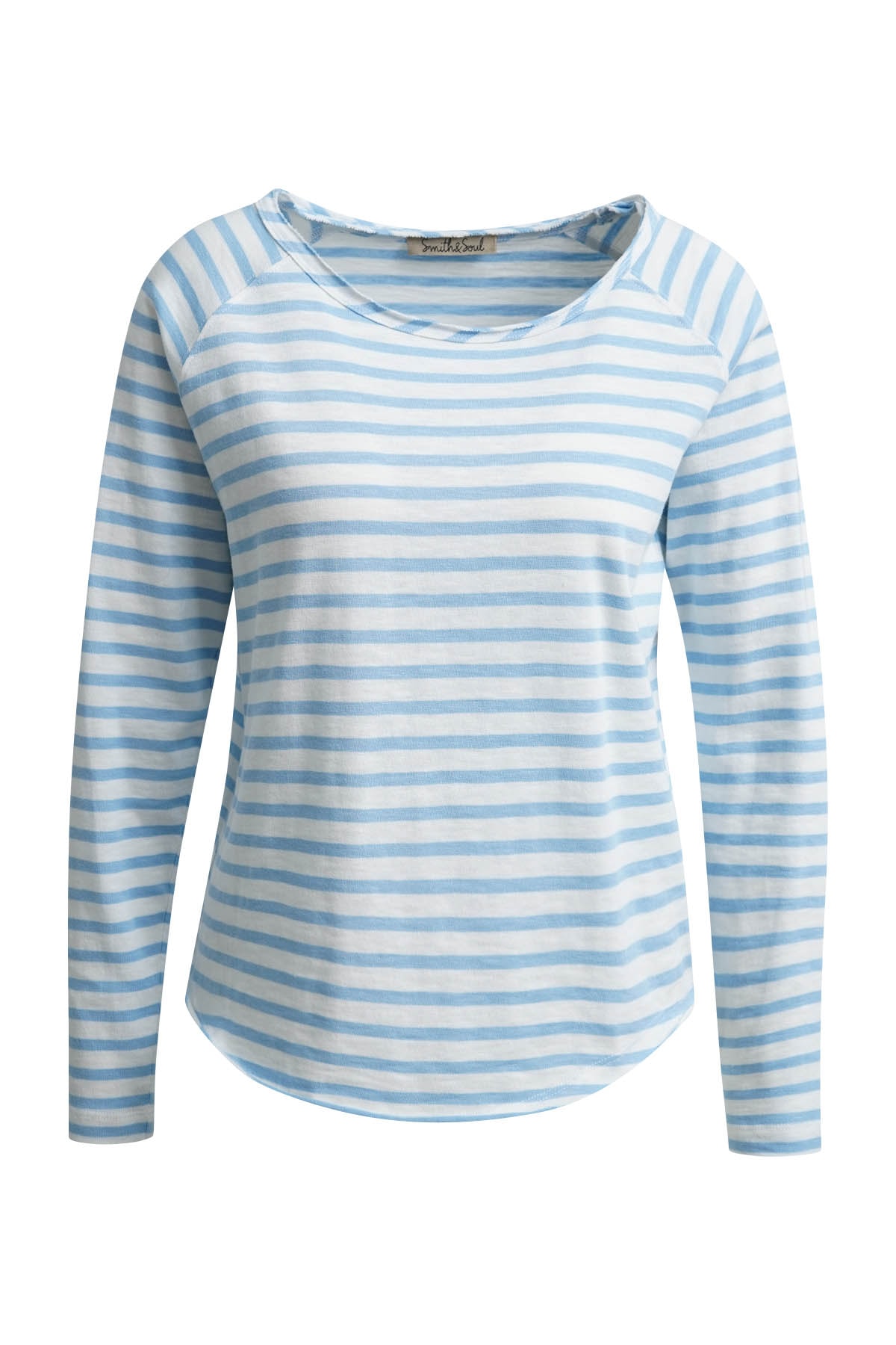 Smith & Soul Langarmshirt mit Raglanärmeln, Rundhals