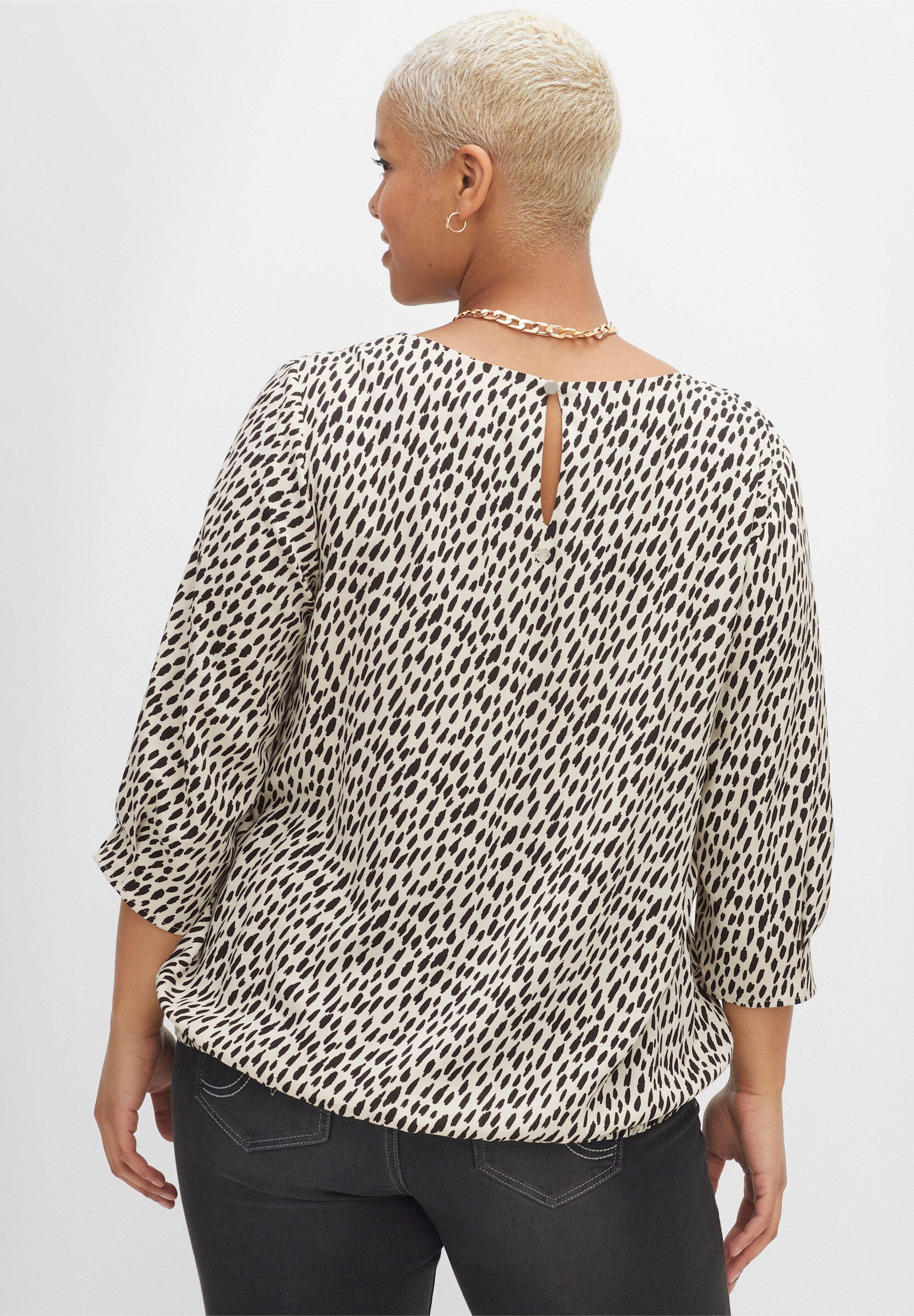 Sheego Longbluse »Tunika Tunika mit Animal-Print«