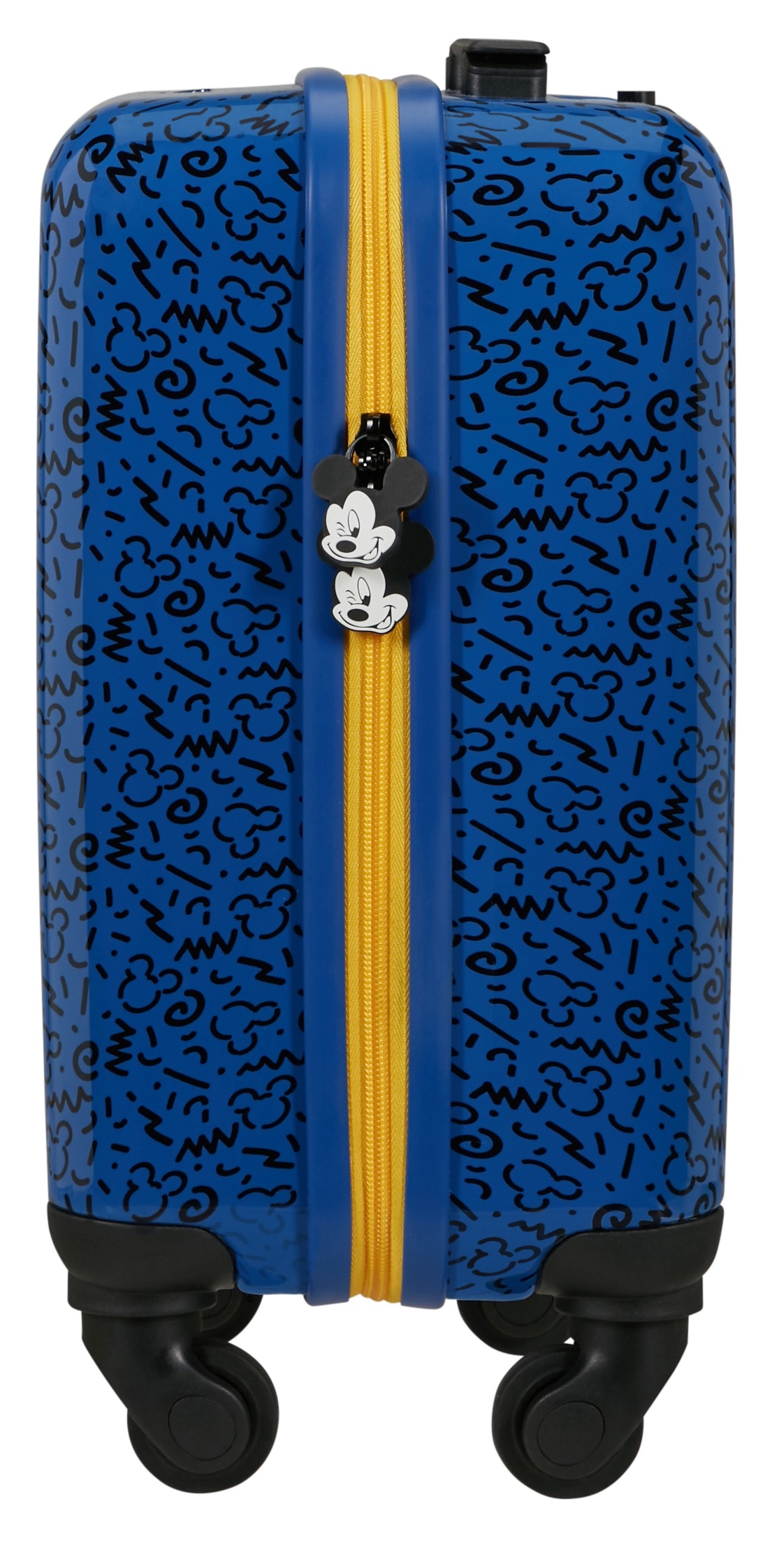 Samsonite Kinderkoffer »DAYDREAM DISNEY, Mickey Happy« 24 l 4 Rollen mit oberem Fach und Trennpolster, mit unterem Fach und Kreuzspanngurt