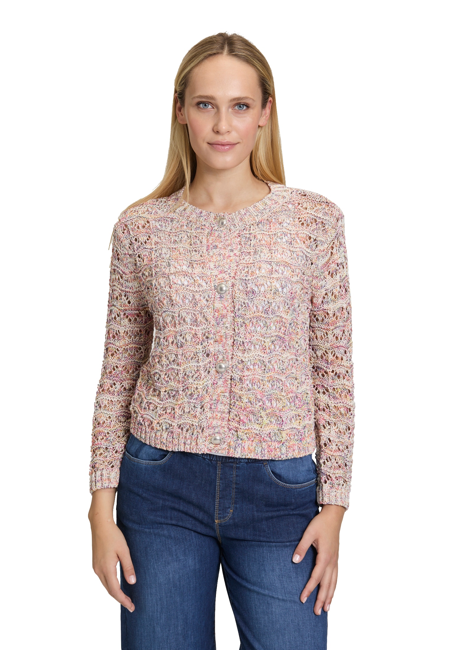 Cartoon Cardigan »Strick-Cardigan mit Rundhalsausschnitt«