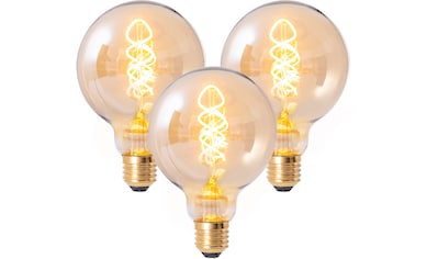 näve LED-Leuchtmittel »Dilly«, E27, 3 St., Warmweiß, Retro Leuchtmittel Filament kaufen
