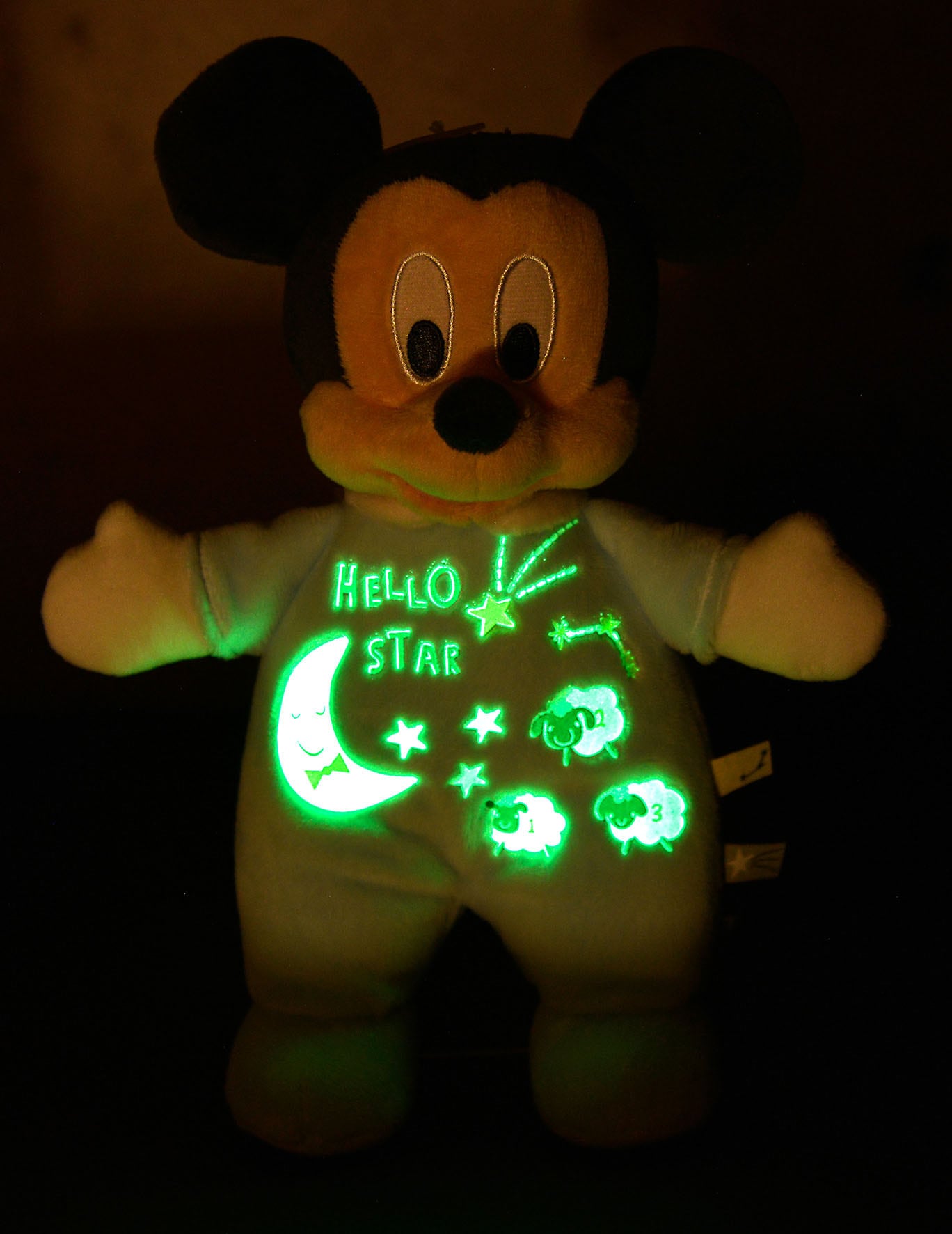 SIMBA Plüschfigur »Disney Mickey Glow in the dark, Starry Night