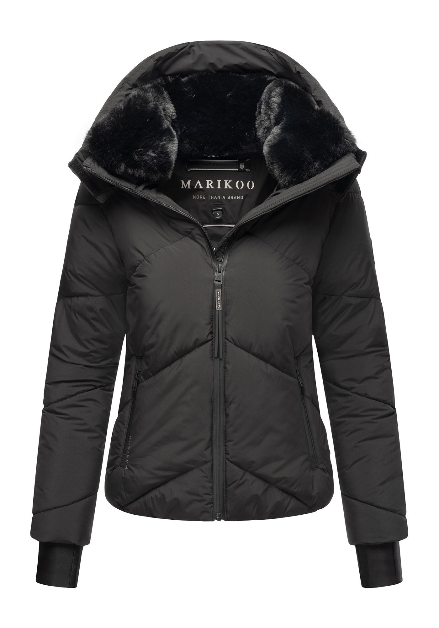 Marikoo Winterjacke »Marikoo Simaraa kurze Damen Winter Steppjacke N007«