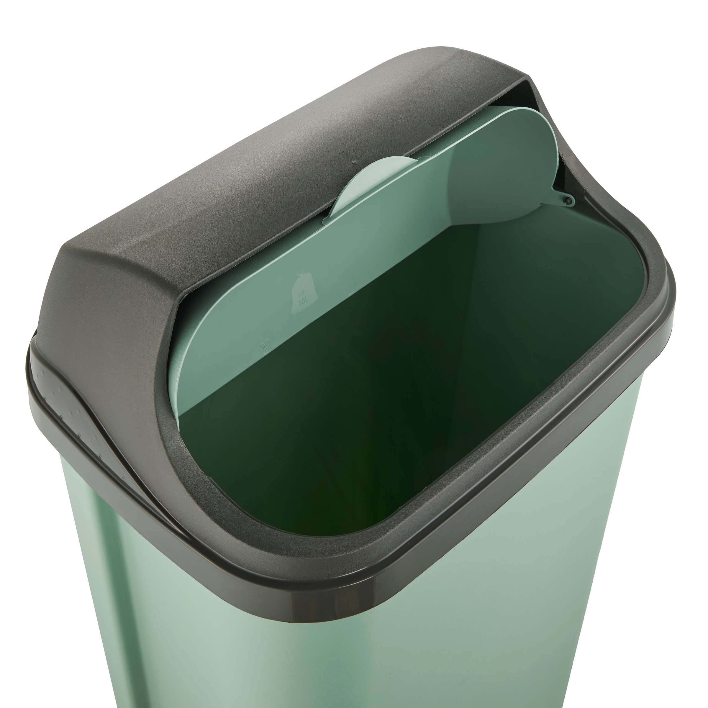 keeeper Mülleimer »rasmus, Abfallbehälter mit Rolldeckel« 1 Behälter 50 l, Made in Europe, 39 x 29,5 x 67,5 cm