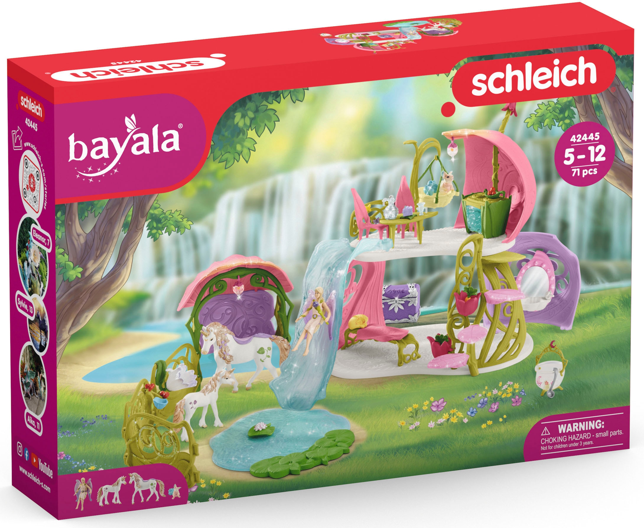 Schleich® Spielwelt »BAYALA®, Glitzerndes Blütenhaus (42445)«