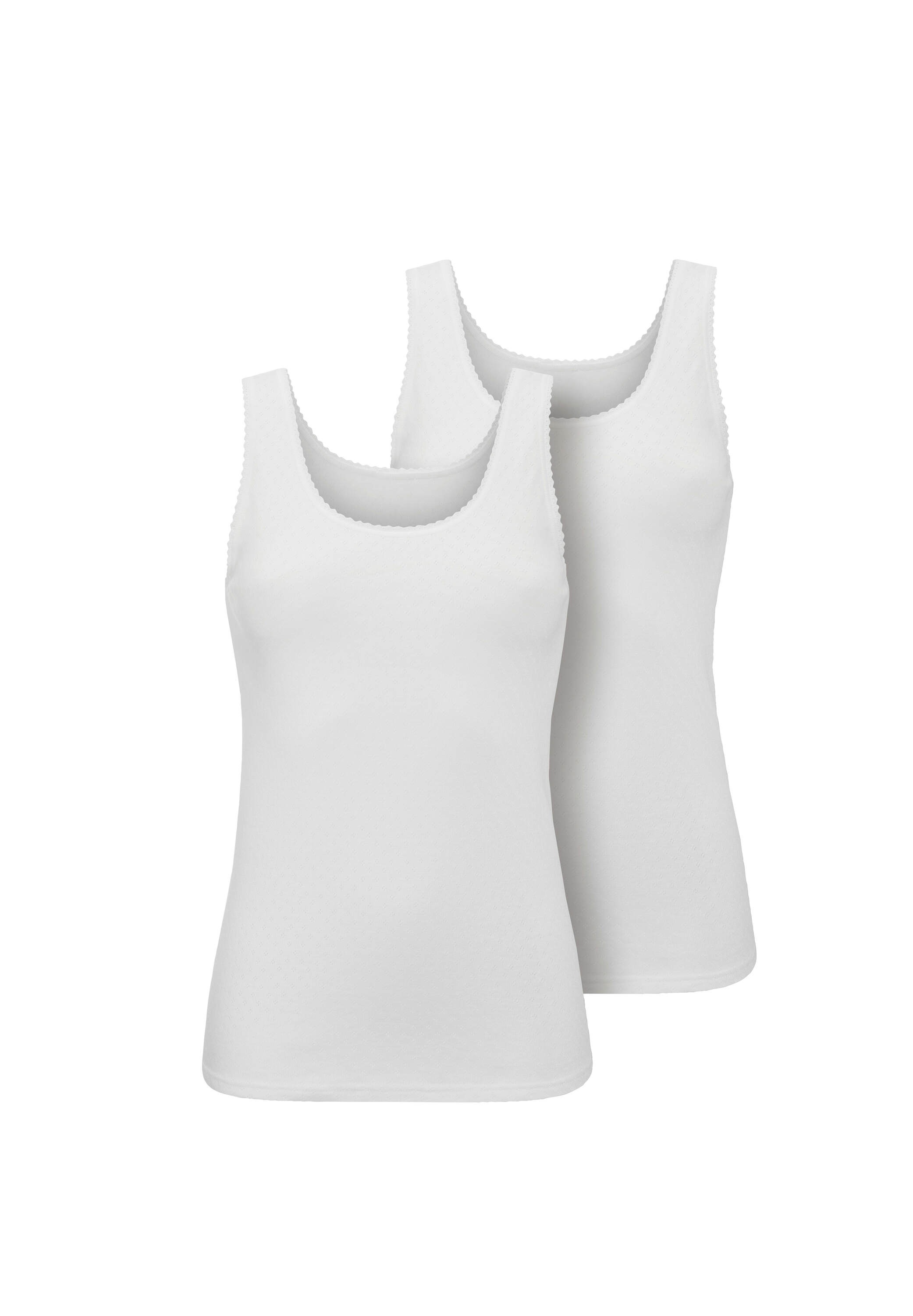 Speidel Achselhemd »Achselhemd Achselhemd mit Jacquard-Muster 2 Stück« 2 Stk.