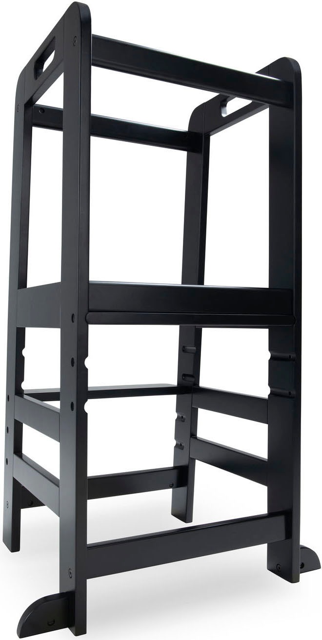 Hauck Stehhilfe »Lernturm Learn N Explore, Black«, FSC® - schützt Wald - weltweit
