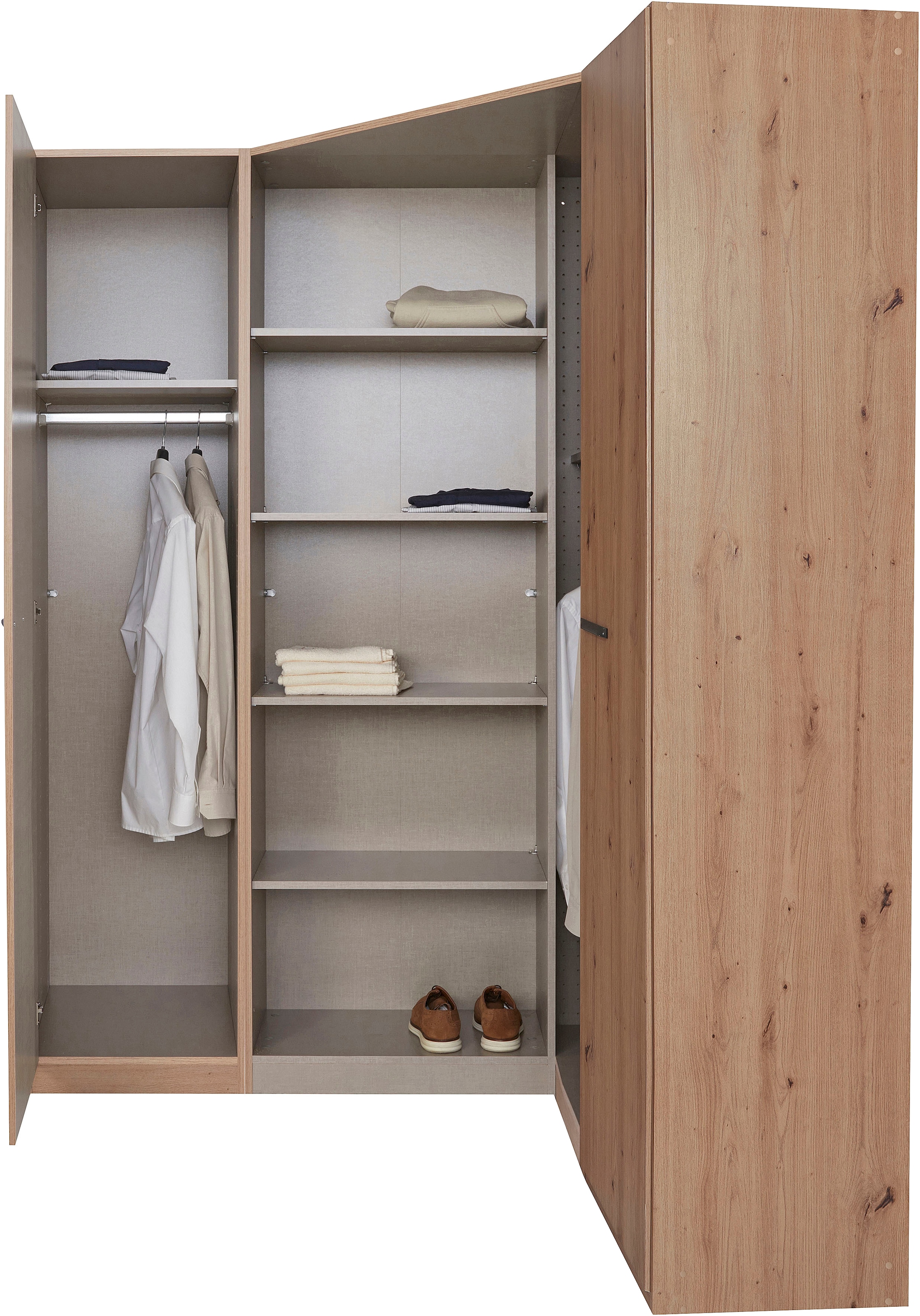 INOSIGN BY RAUCH Schrank-Set »Kleiderschrank Schrank Garderobe Wäscheschrank VANDOR«, 4-türig mit viel Stauraum, Schränke einzeln stellbar MADE IN GERMANY