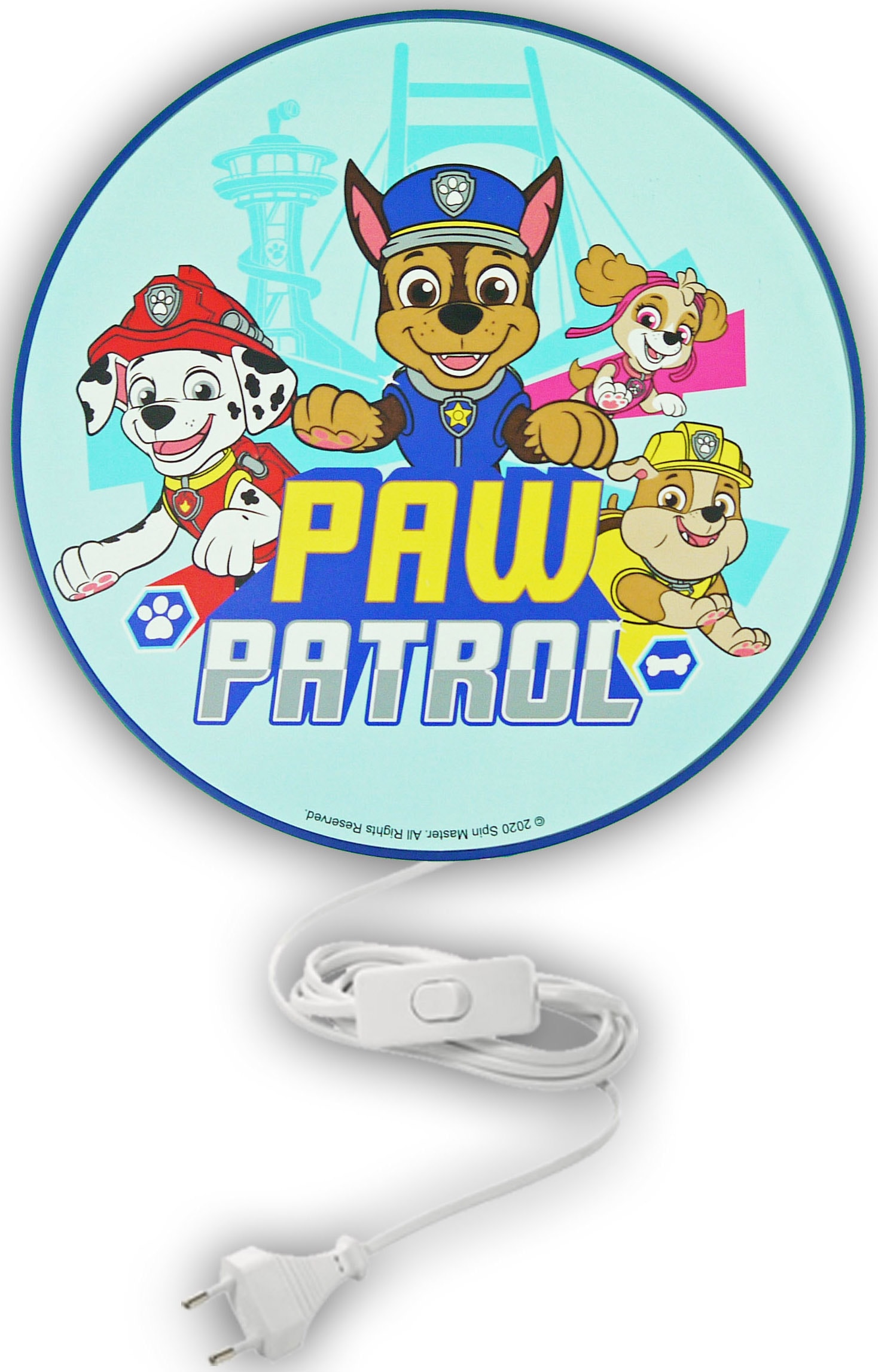 Wandleuchte »Paw Patrol«, 1 flammig-flammig, Wandleuchte Paw Patrol