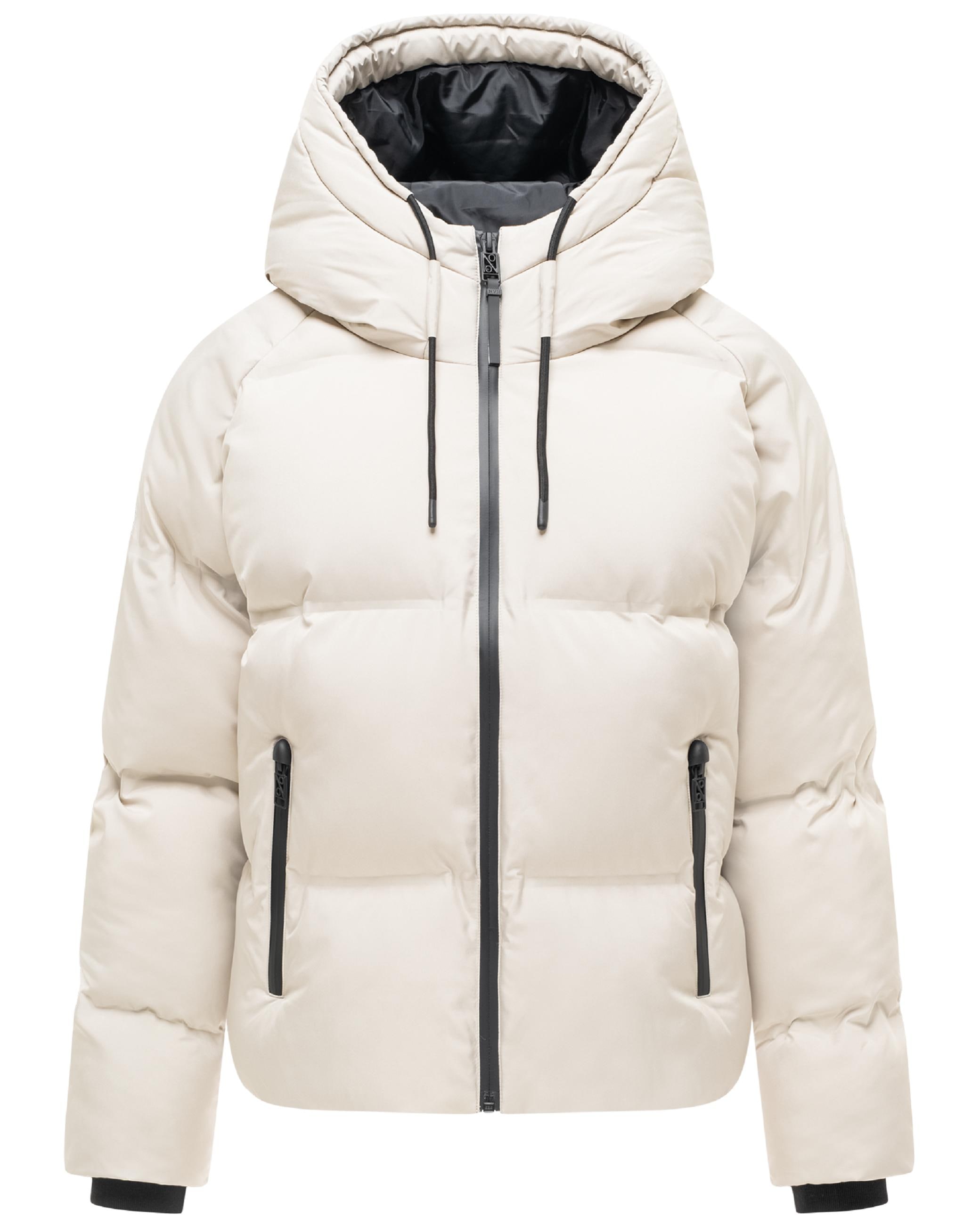 Navahoo Winterjacke »Winterjacke Petit-Puffy 14« mit Kapuze Damen Jacke mit verschweißter Steppung