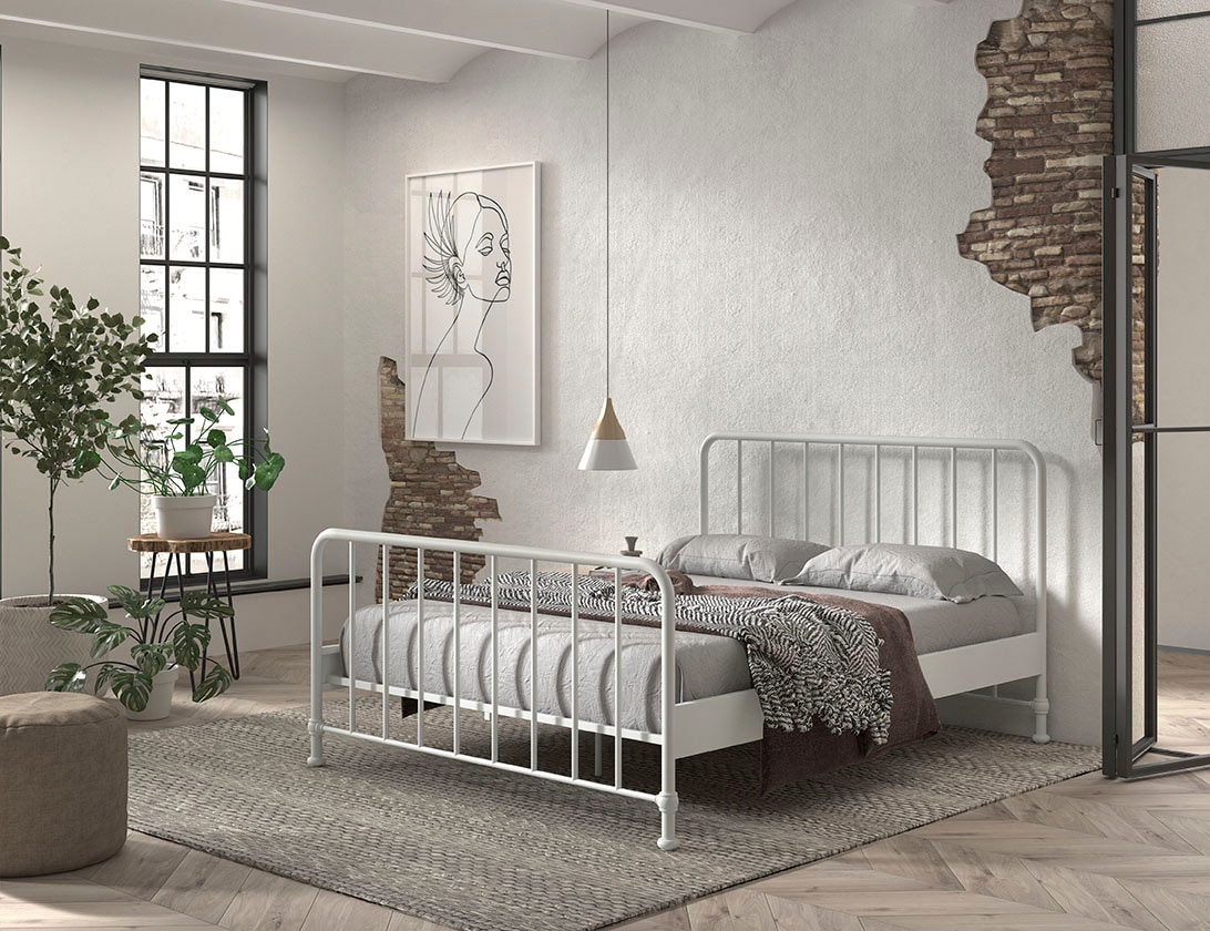 Vipack Metallbett »Bronxx«, (Made in Europe), aus Metall