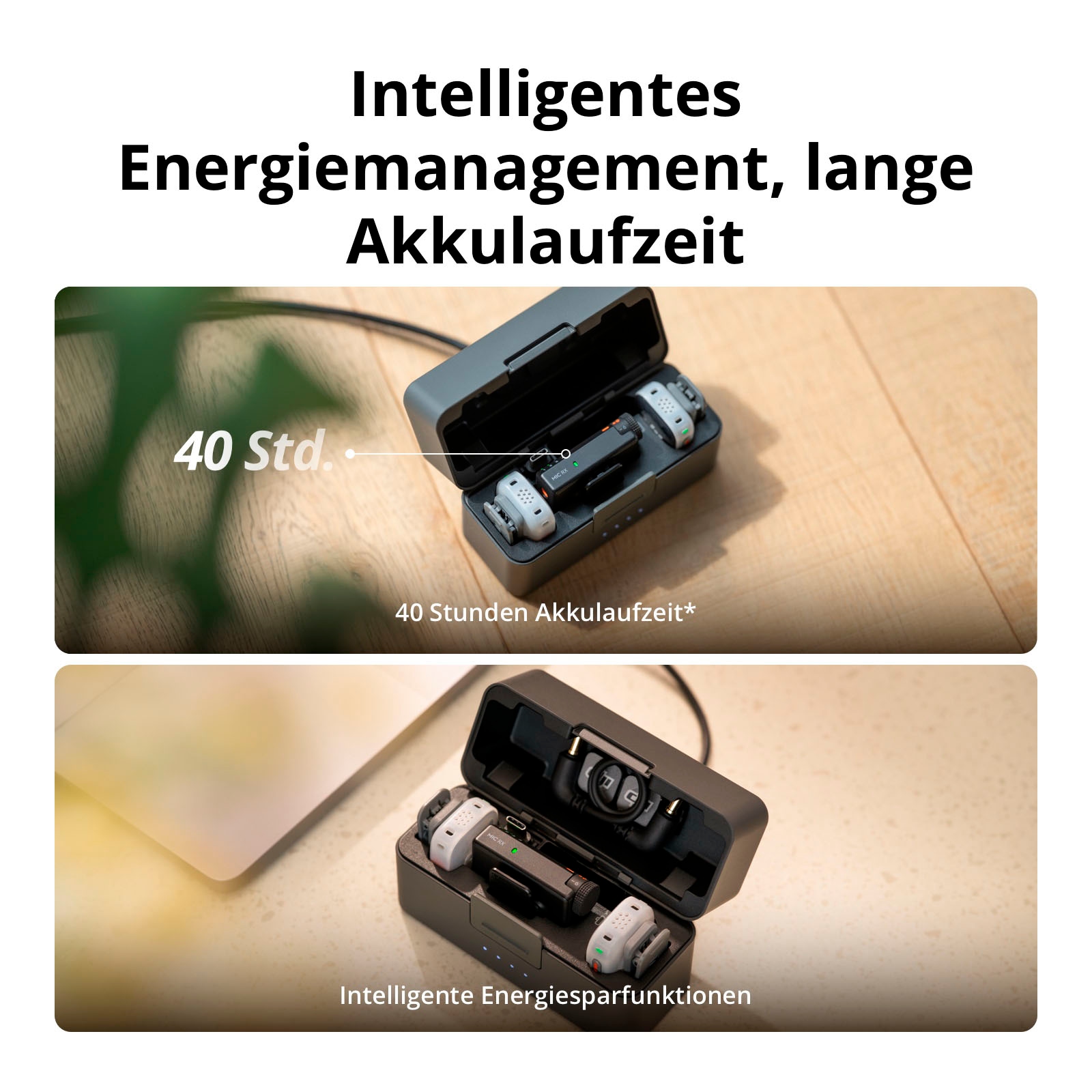 DJI Mikrofon »Mic Mini 2 (1 TX + 1 RX)«