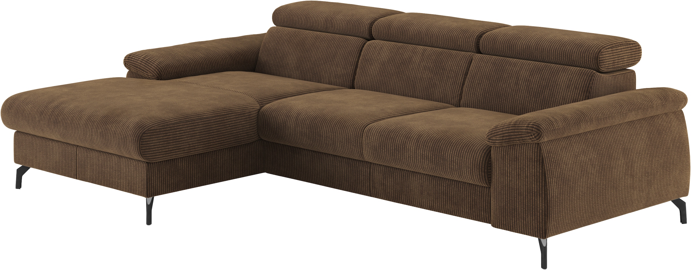COTTA Ecksofa »Kitty L-Form«, mit Kopfteilverstellung, wahlweise mit Bettfunktion & Bettkasten