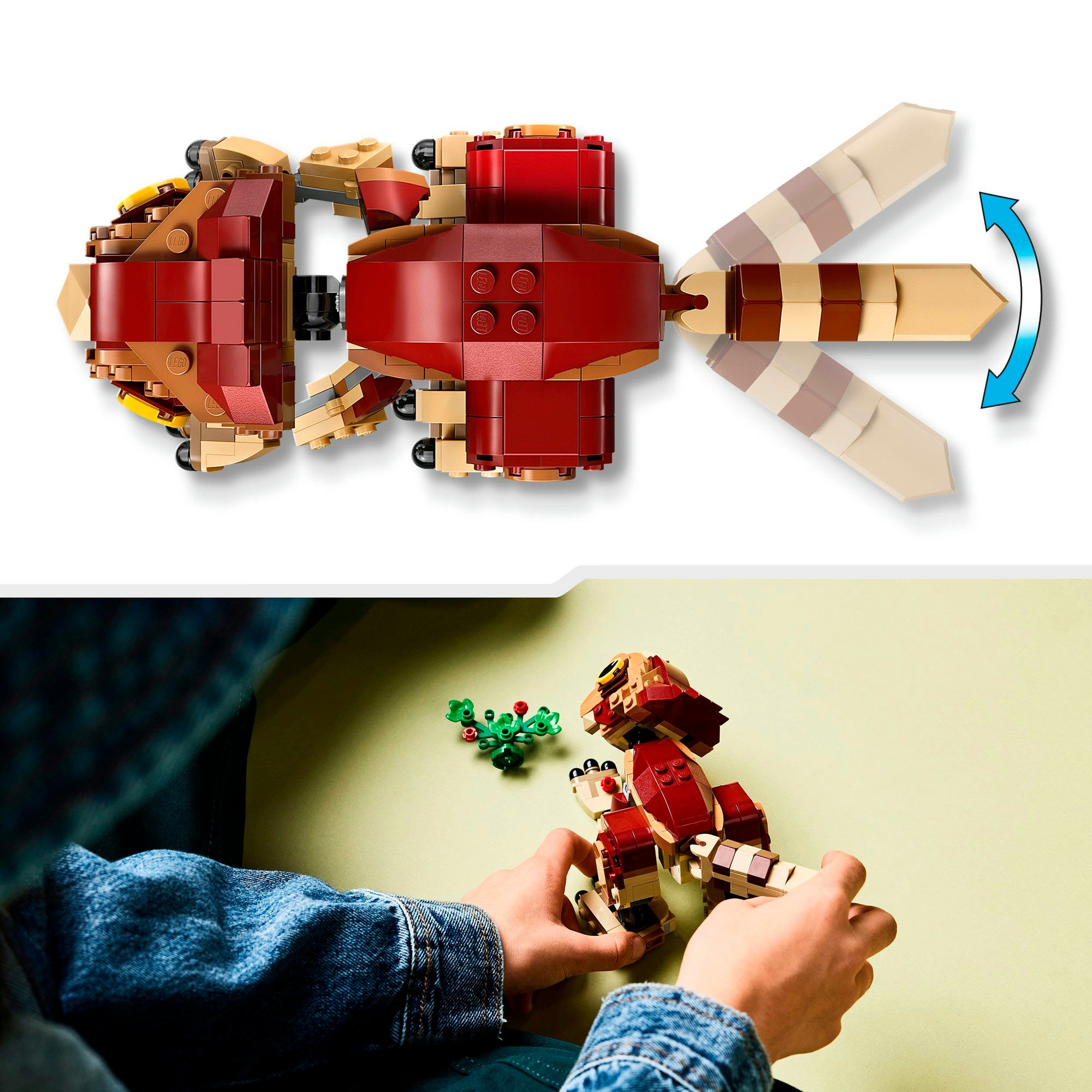 LEGO® Konstruktionsspielsteine »Babydinosaurier Dolores: Aquilops (76970), LEGO Jurassic World« Made in Europe