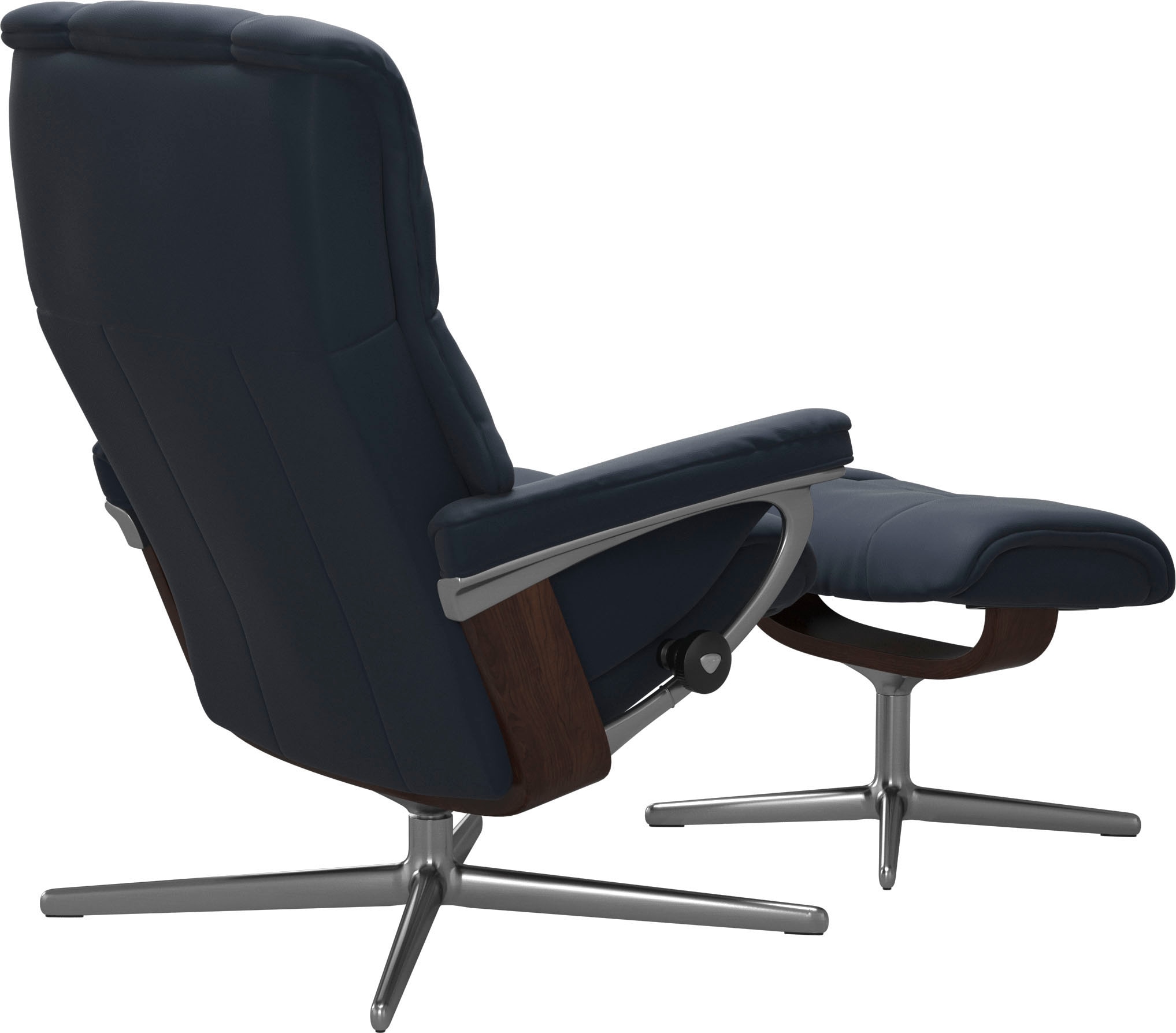 Stressless® Relaxsessel »Mayfair«, mit Cross Base, Größe S, M & L, Holzakzent Braun