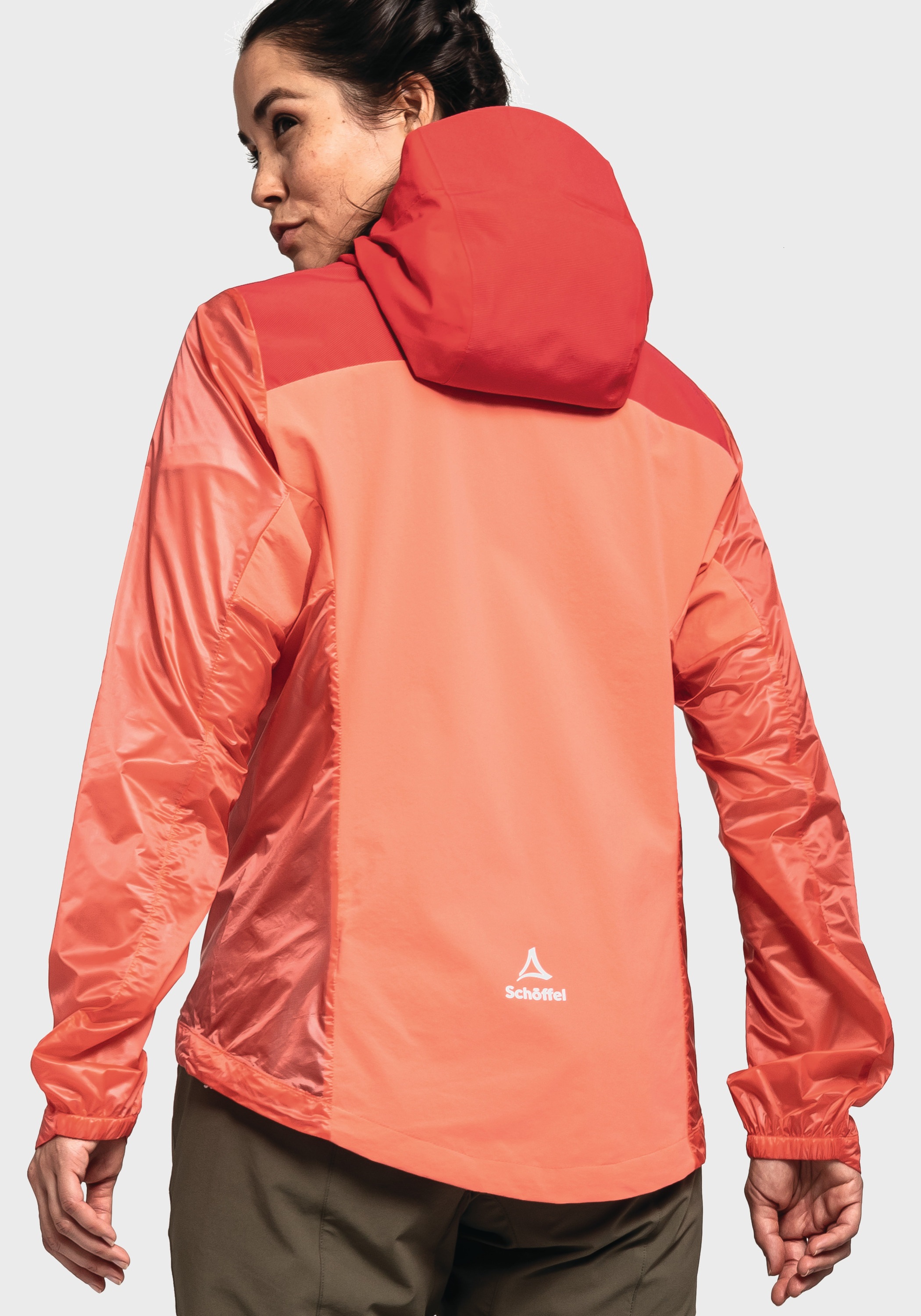 Schöffel Outdoorjacke »Hybrid Jkt Flow Trail L«, mit Kapuze