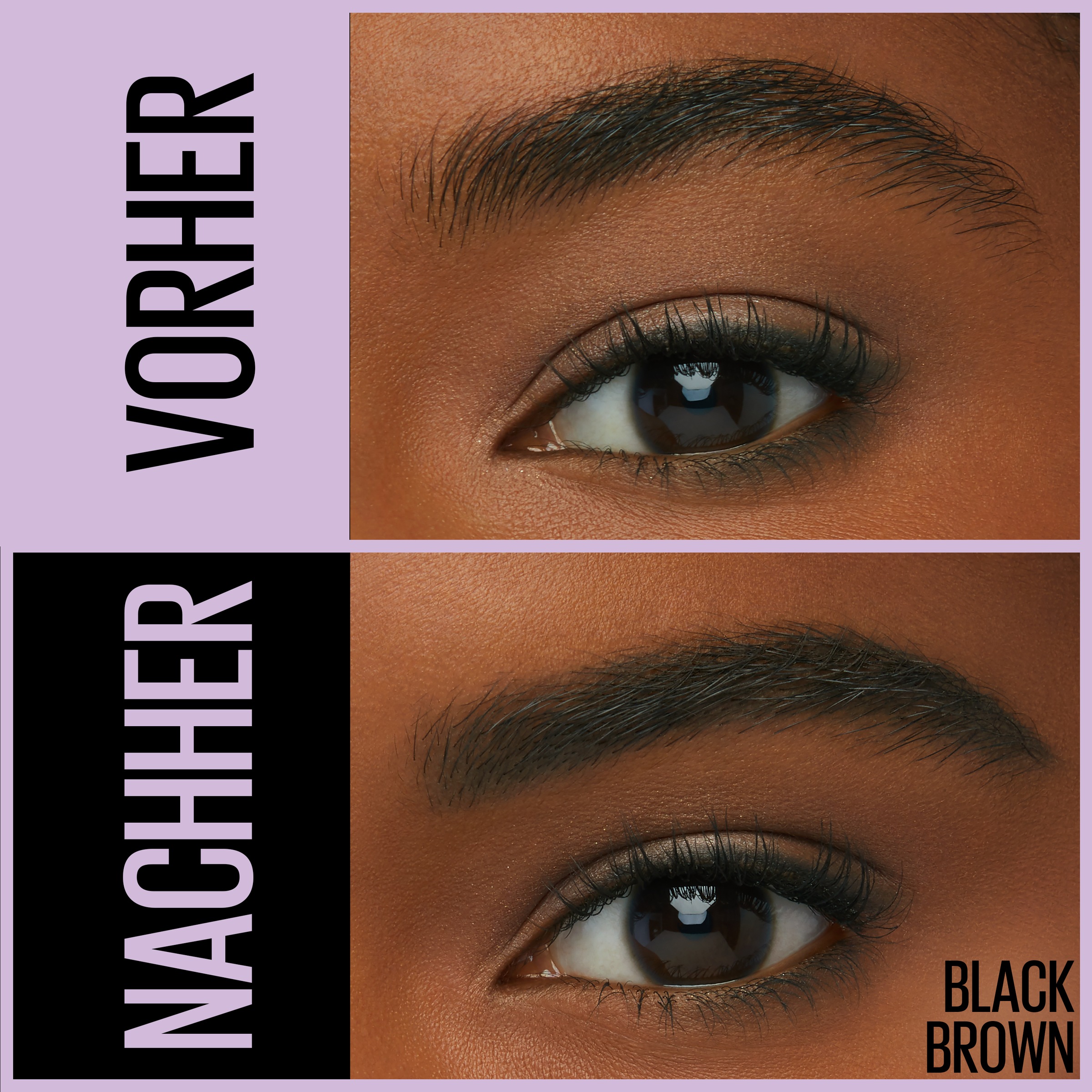 MAYBELLINE NEW YORK Augenbrauen-Stift »Maybelline New York Express Brow Satin Duo«, mit Duo-Applikator
