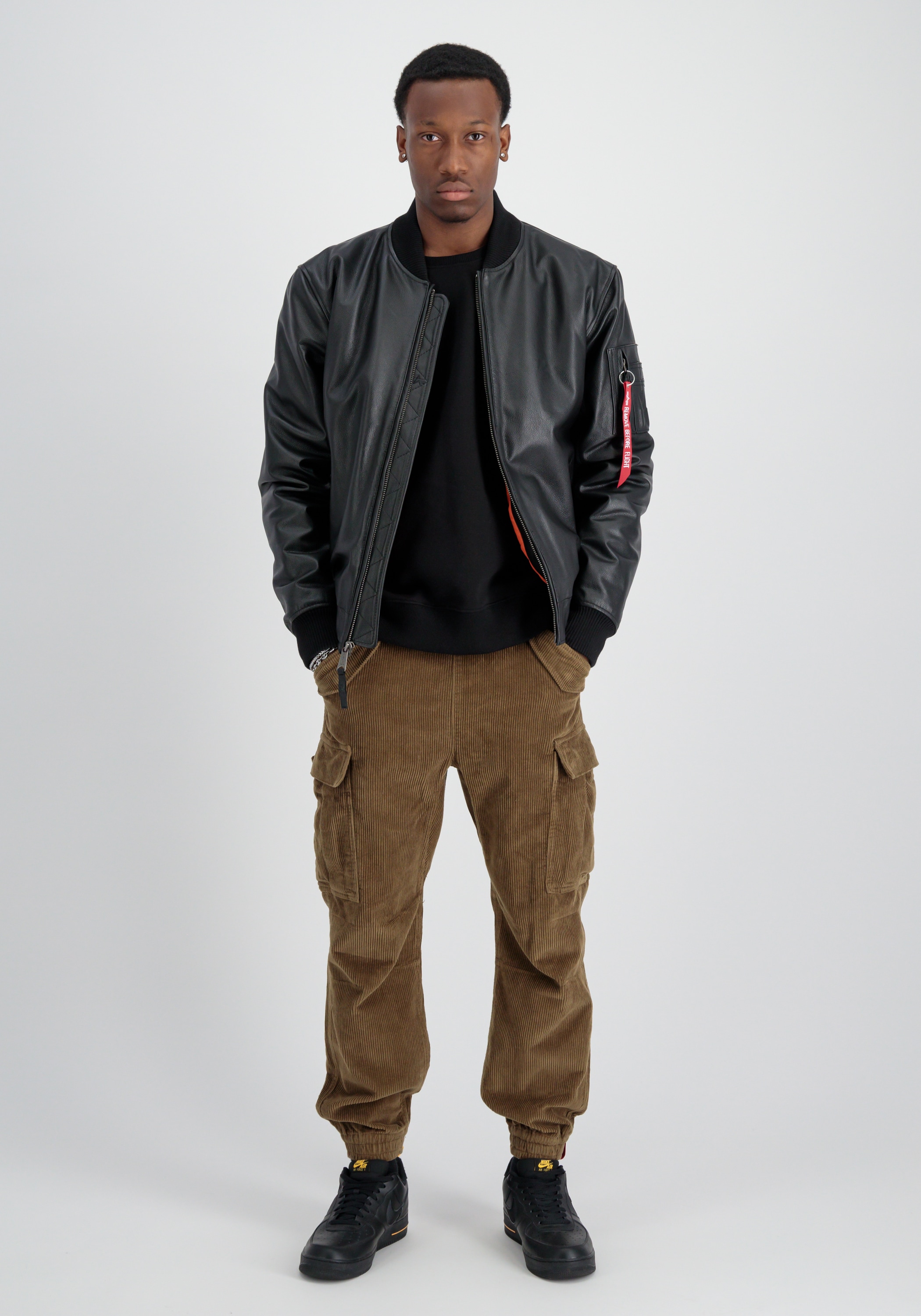 Alpha Industries Lederjacke »Alpha Industries Men - Leather & Vegan Jackets«