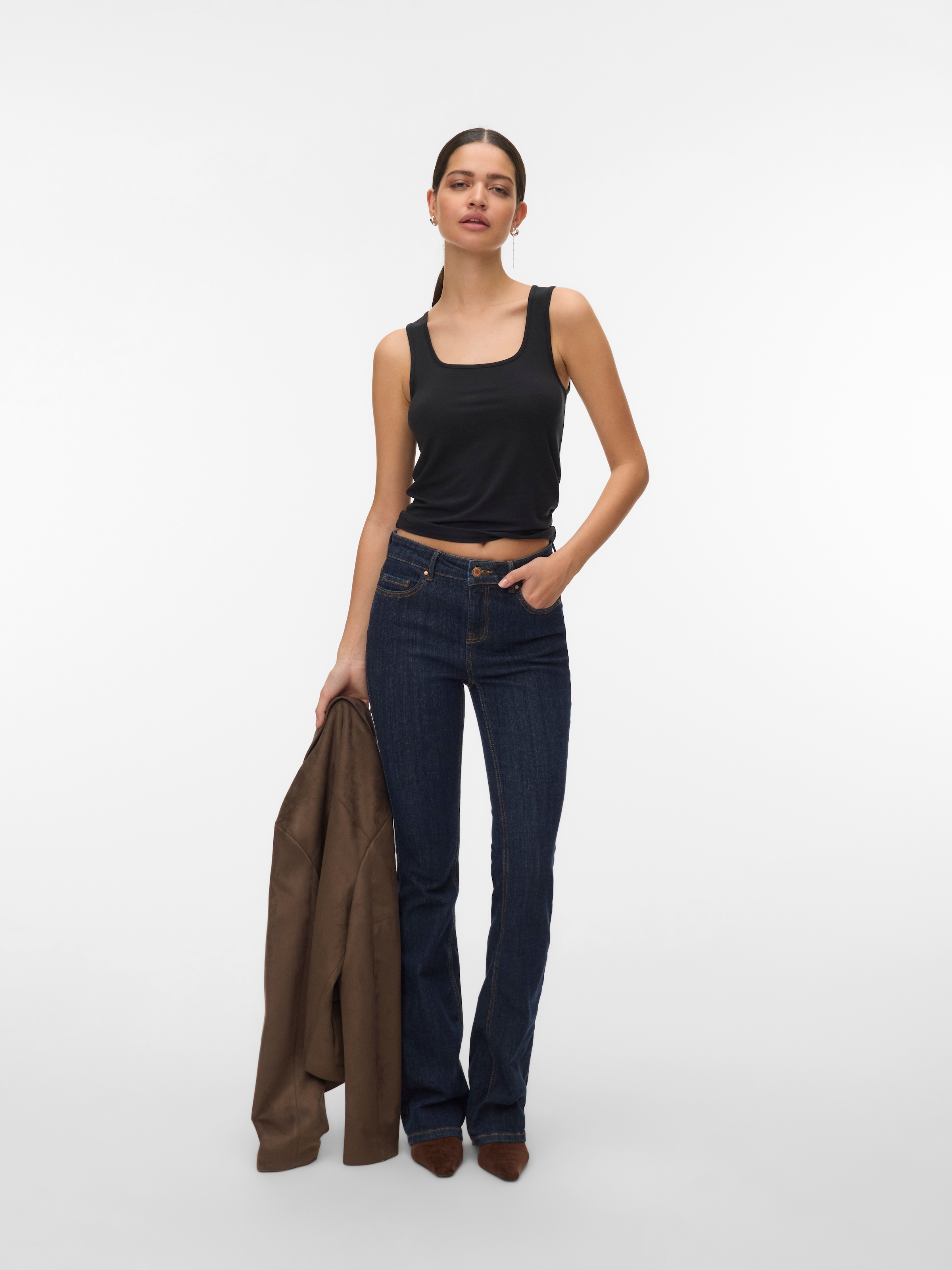 Vero Moda Tanktop »VMKYLIE SHORT TANK TOP JRS NOOS«
